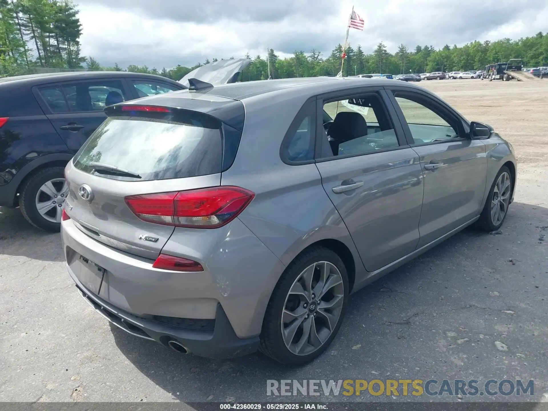 4 Photograph of a damaged car KMHH55LC0LU127377 HYUNDAI ELANTRA GT 2020