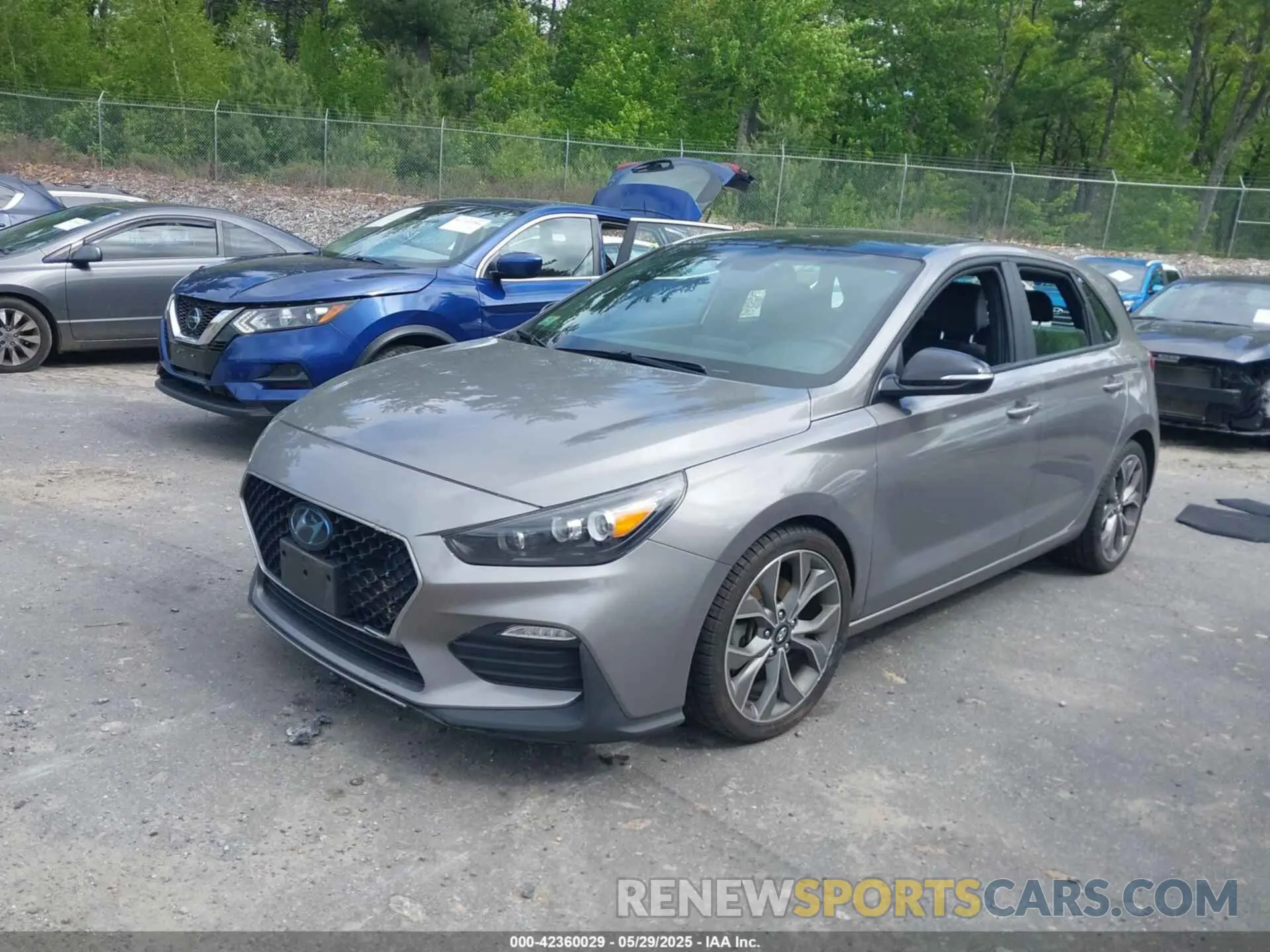 6 Photograph of a damaged car KMHH55LC0LU127377 HYUNDAI ELANTRA GT 2020
