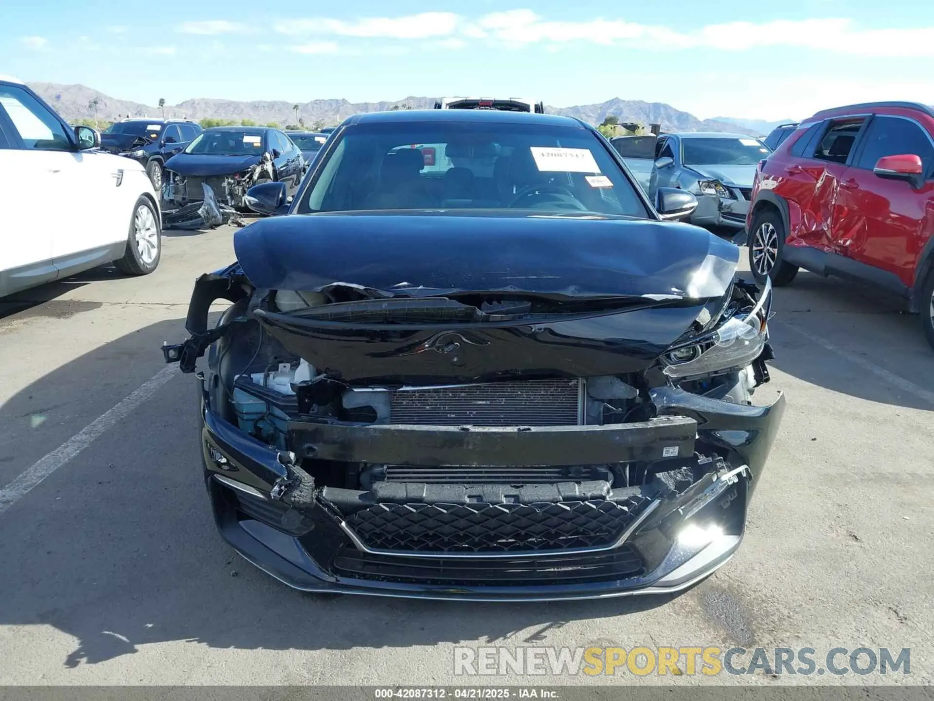 6 Photograph of a damaged car KMHH55LC0LU135575 HYUNDAI ELANTRA GT 2020