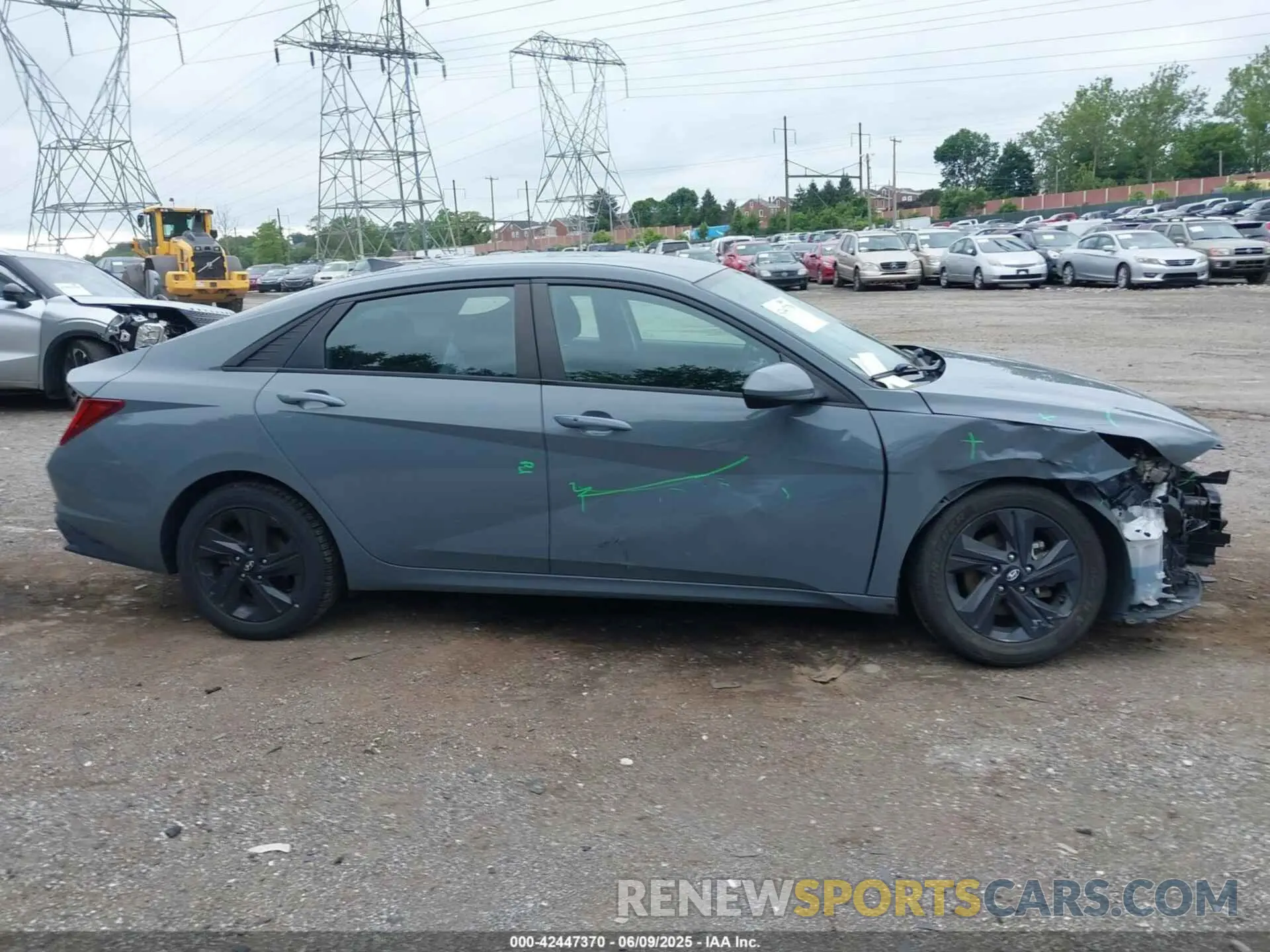 14 Photograph of a damaged car KMHLM4AJ2MU008028 HYUNDAI ELANTRA HYBRID 2021