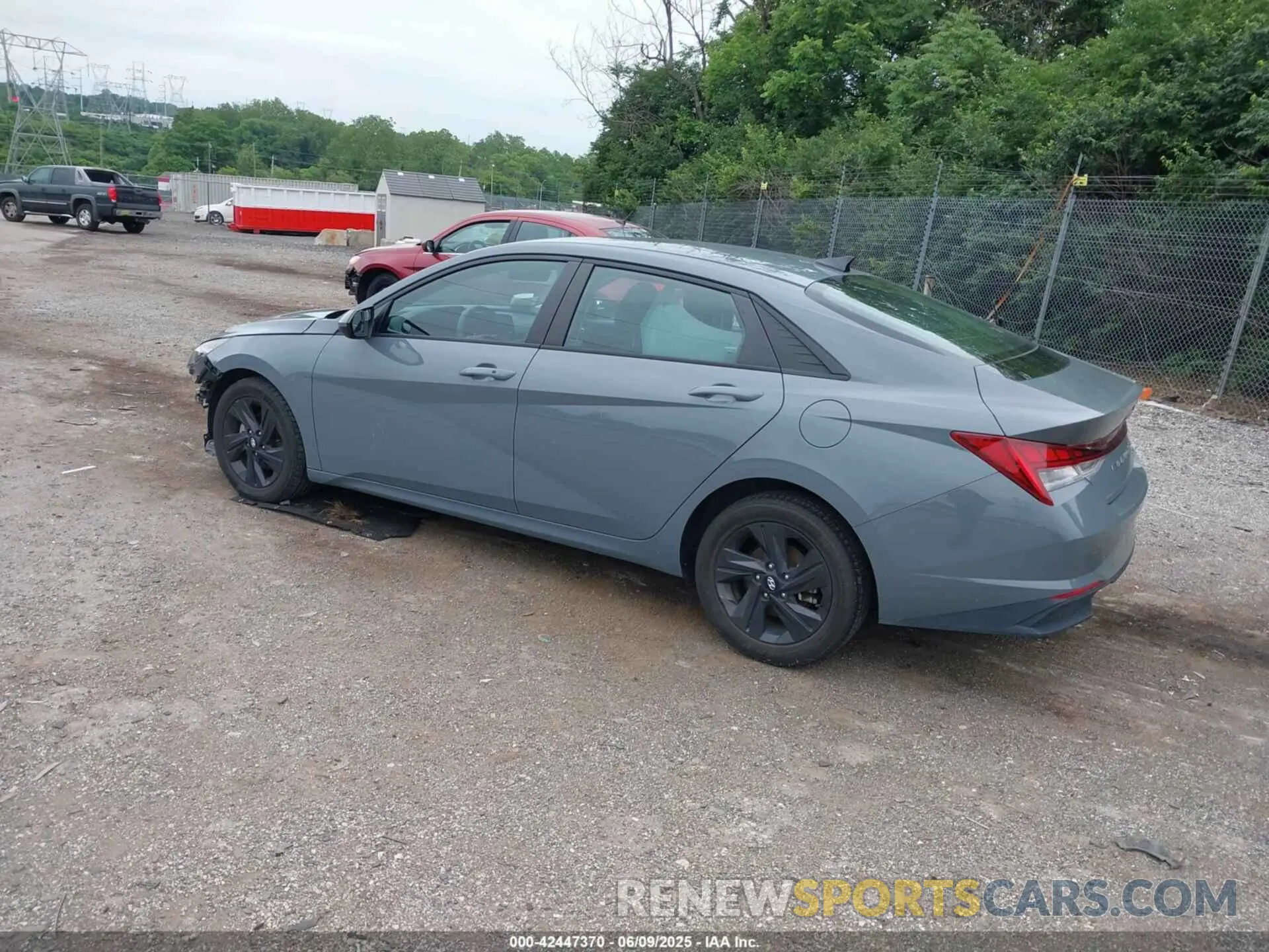 3 Photograph of a damaged car KMHLM4AJ2MU008028 HYUNDAI ELANTRA HYBRID 2021