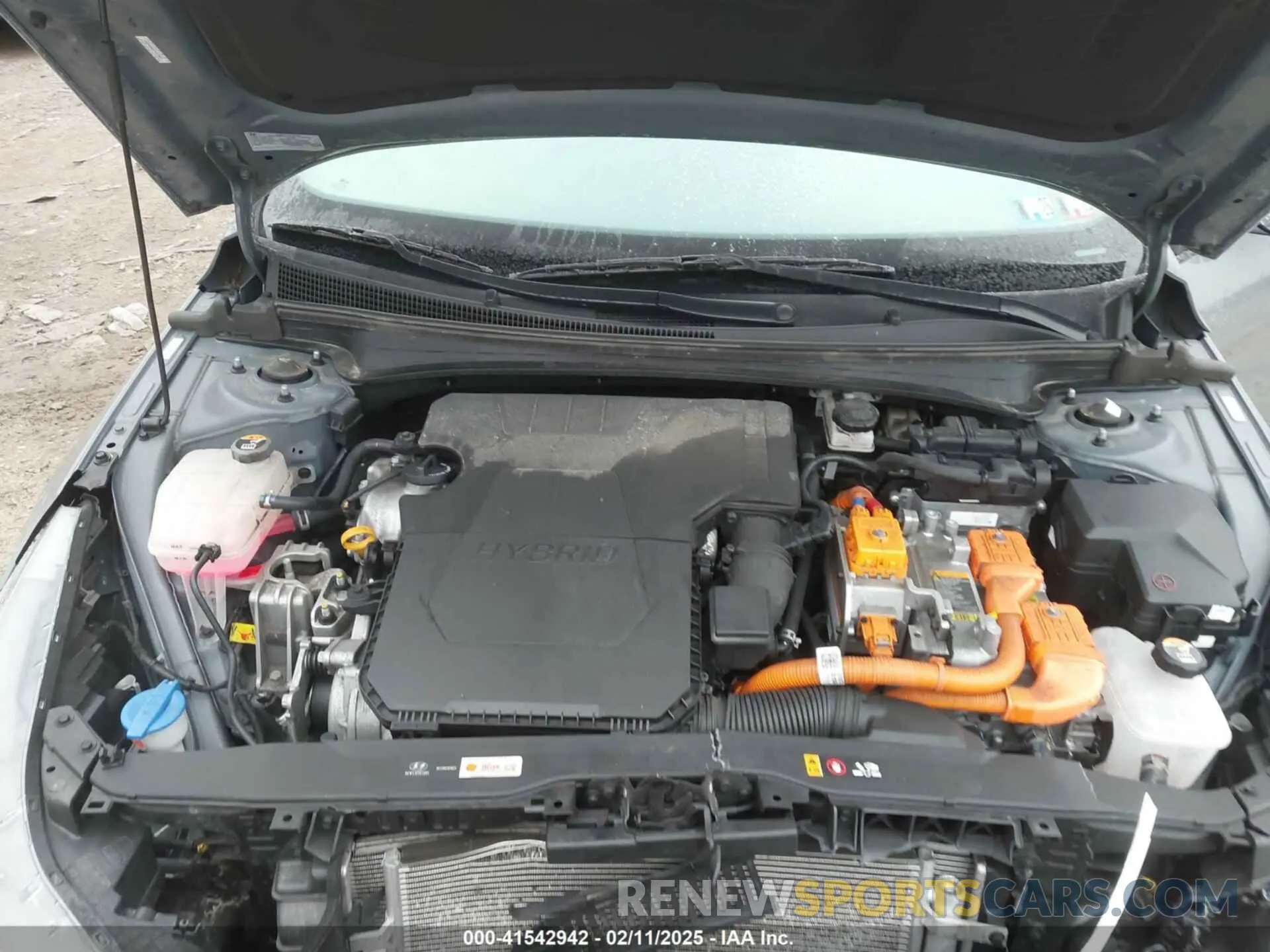 10 Photograph of a damaged car KMHLM4AJ3MU006269 HYUNDAI ELANTRA HYBRID 2021