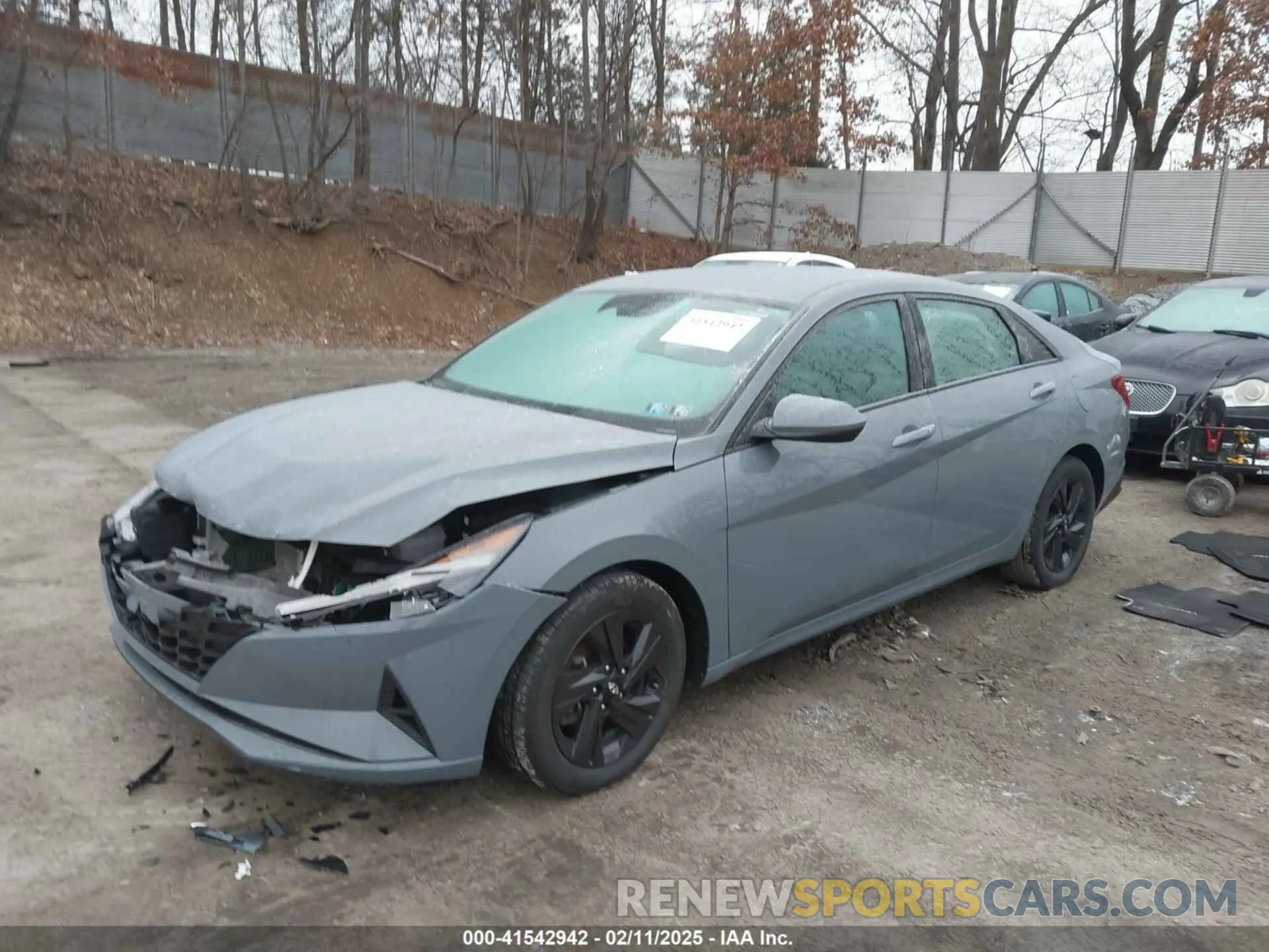 2 Photograph of a damaged car KMHLM4AJ3MU006269 HYUNDAI ELANTRA HYBRID 2021
