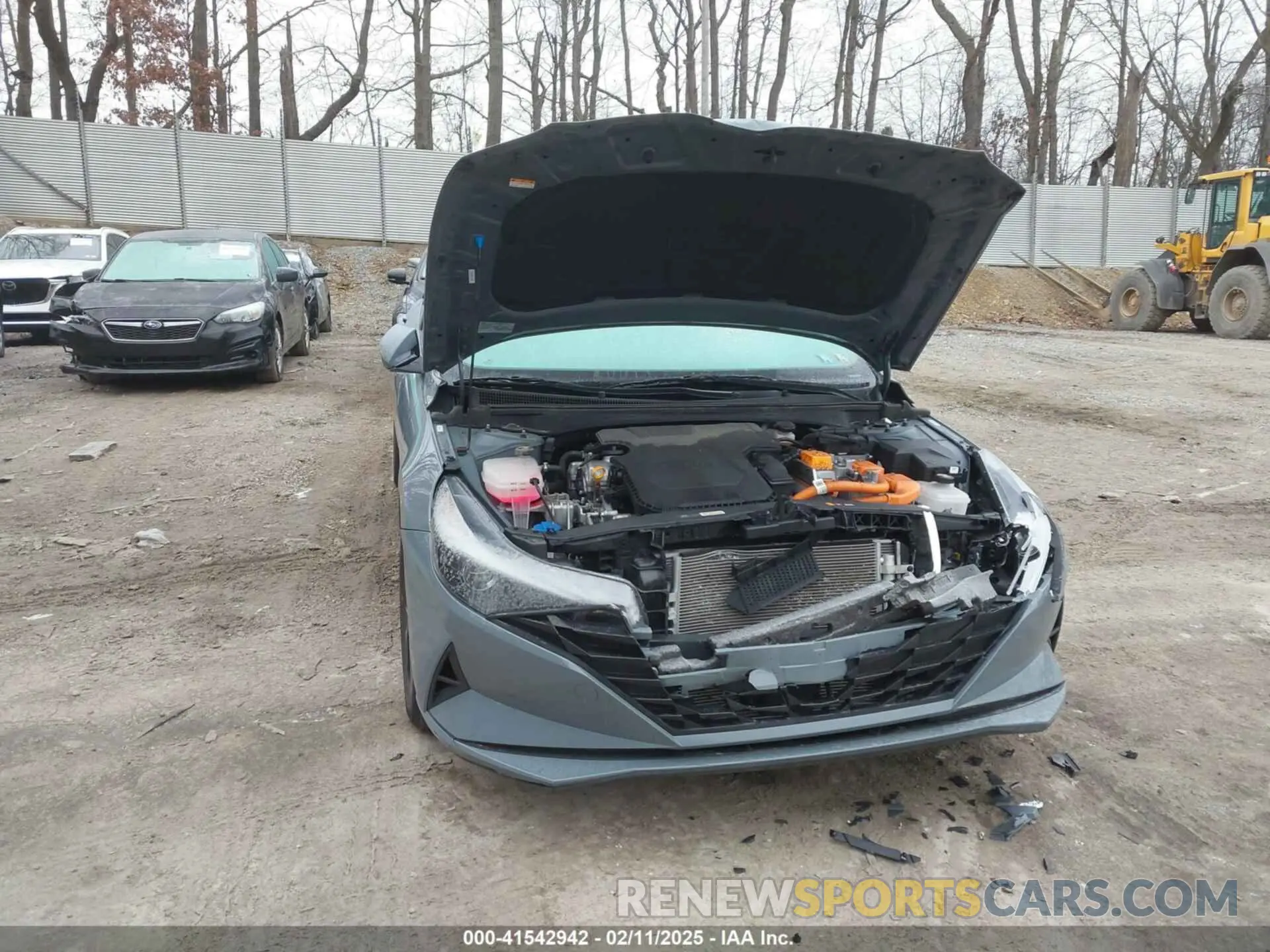 6 Photograph of a damaged car KMHLM4AJ3MU006269 HYUNDAI ELANTRA HYBRID 2021