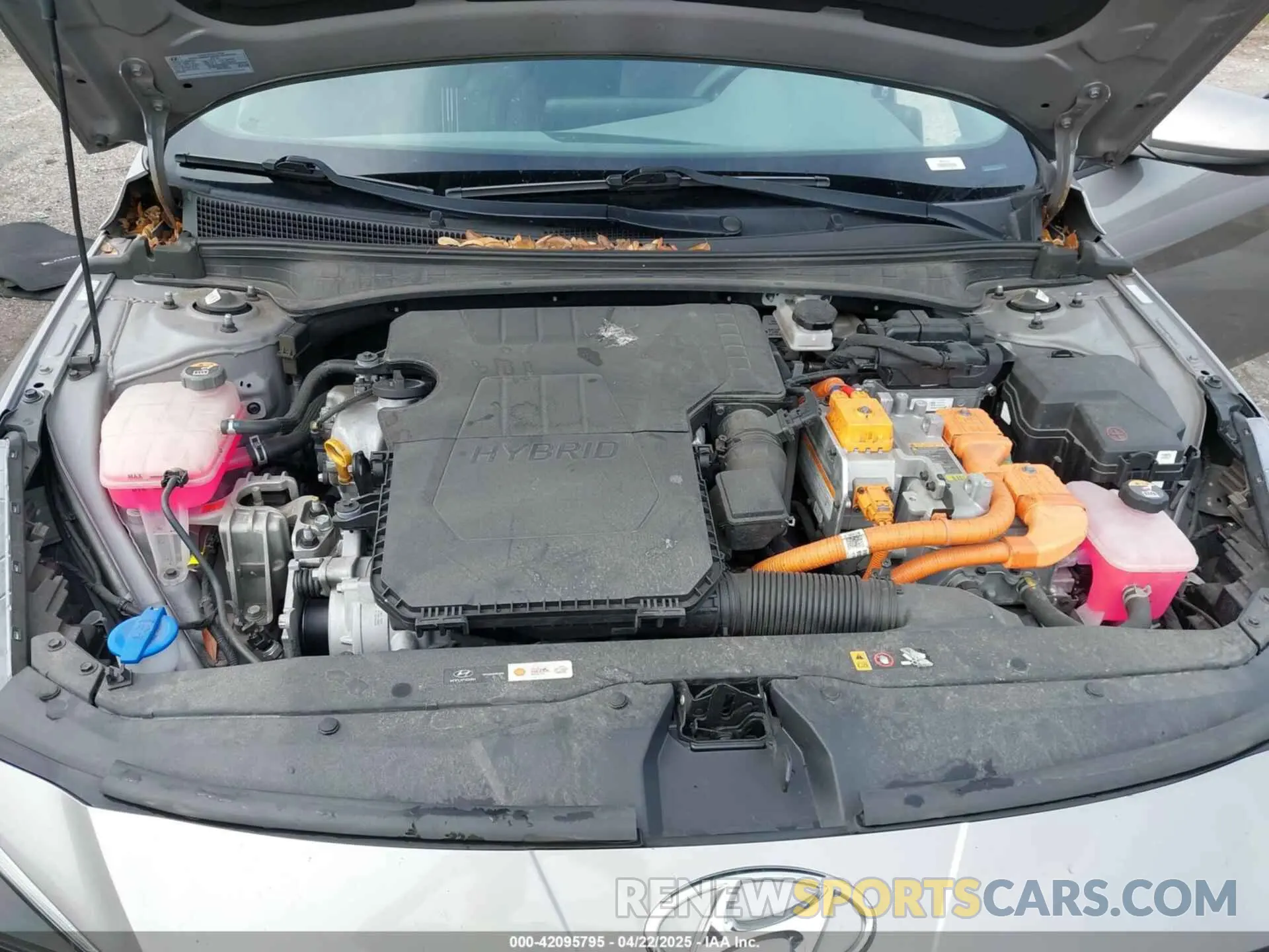 10 Photograph of a damaged car KMHLM4AJ6MU007173 HYUNDAI ELANTRA HYBRID 2021