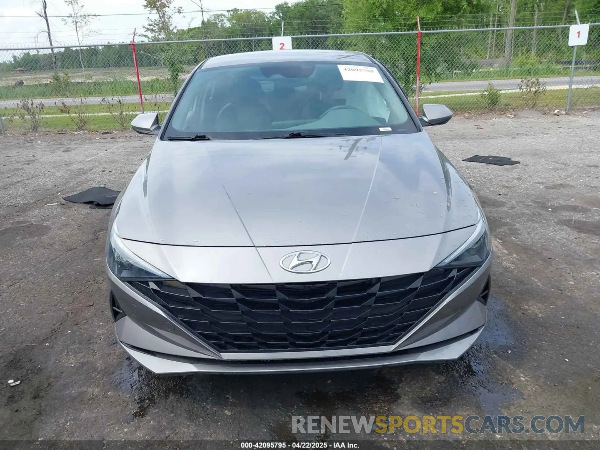 11 Photograph of a damaged car KMHLM4AJ6MU007173 HYUNDAI ELANTRA HYBRID 2021