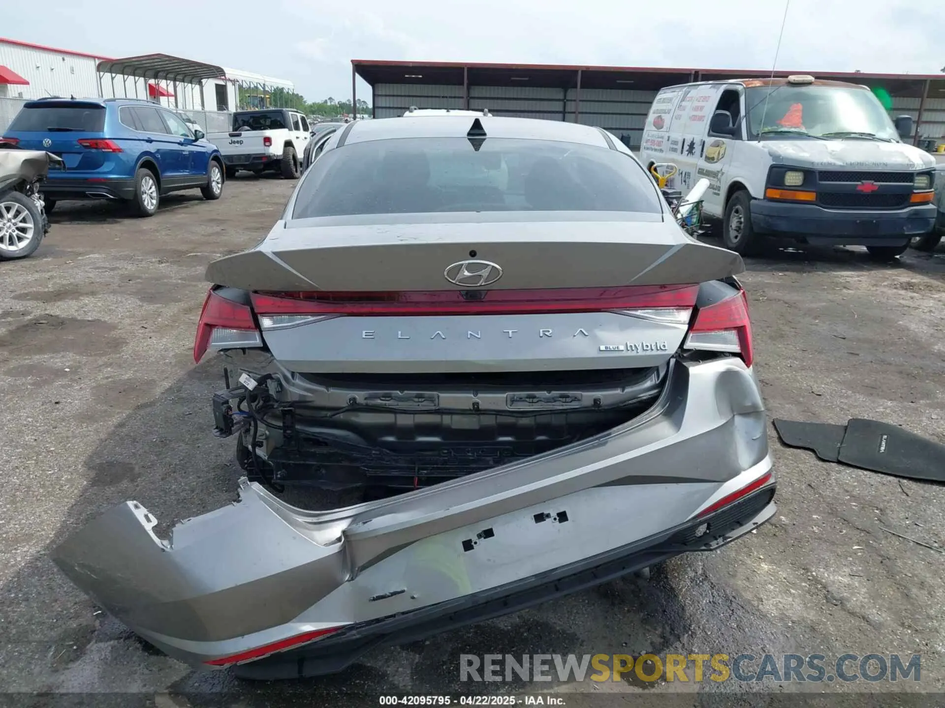 15 Photograph of a damaged car KMHLM4AJ6MU007173 HYUNDAI ELANTRA HYBRID 2021