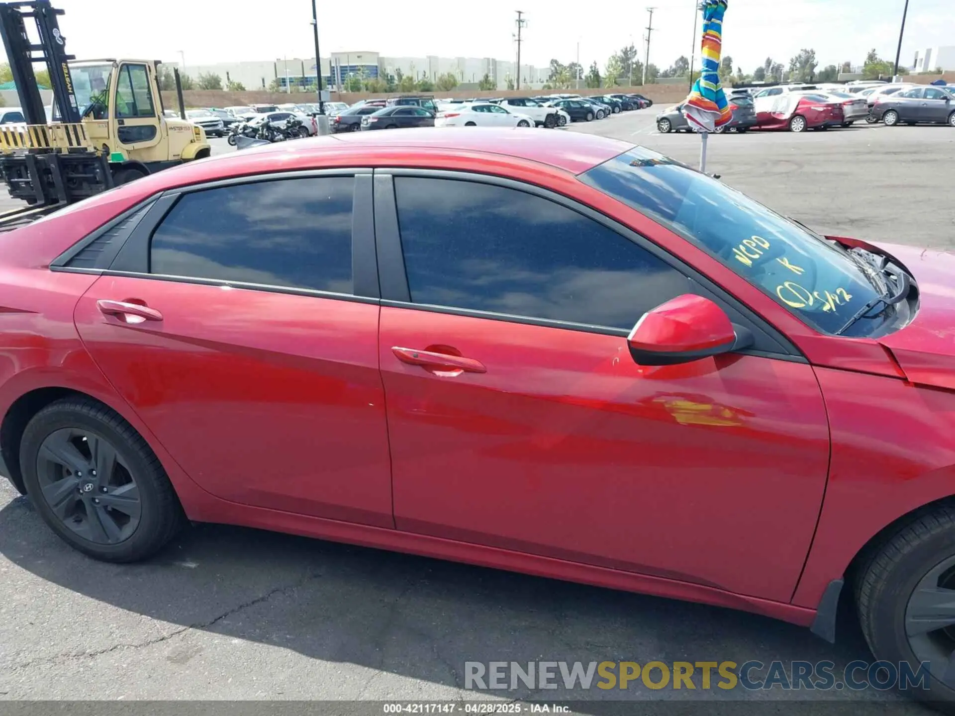 14 Photograph of a damaged car KMHLM4AJ7MU005318 HYUNDAI ELANTRA HYBRID 2021