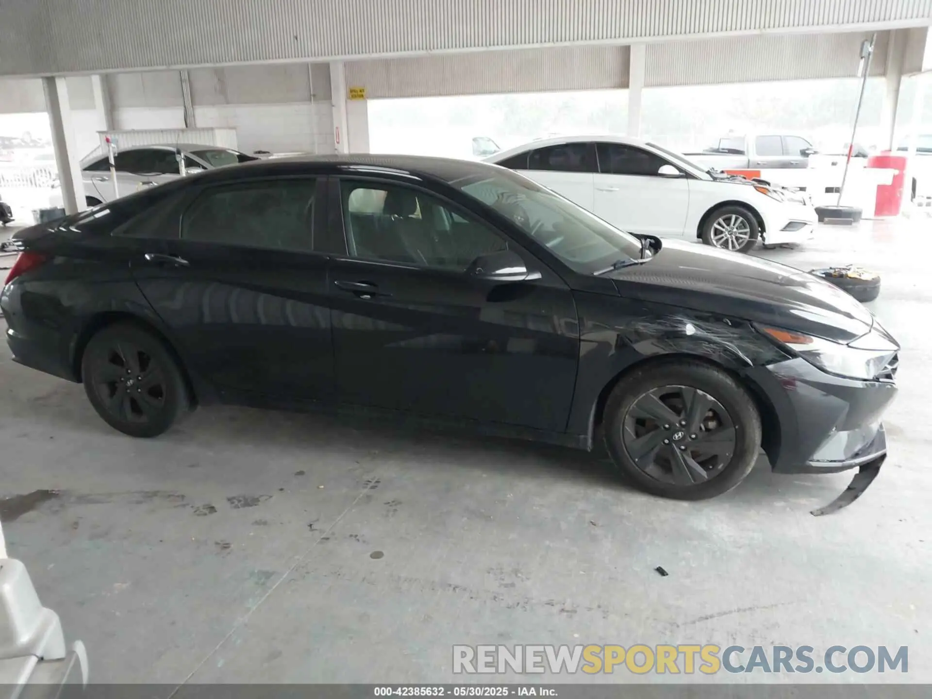 14 Photograph of a damaged car KMHLM4AJ8MU005392 HYUNDAI ELANTRA HYBRID 2021