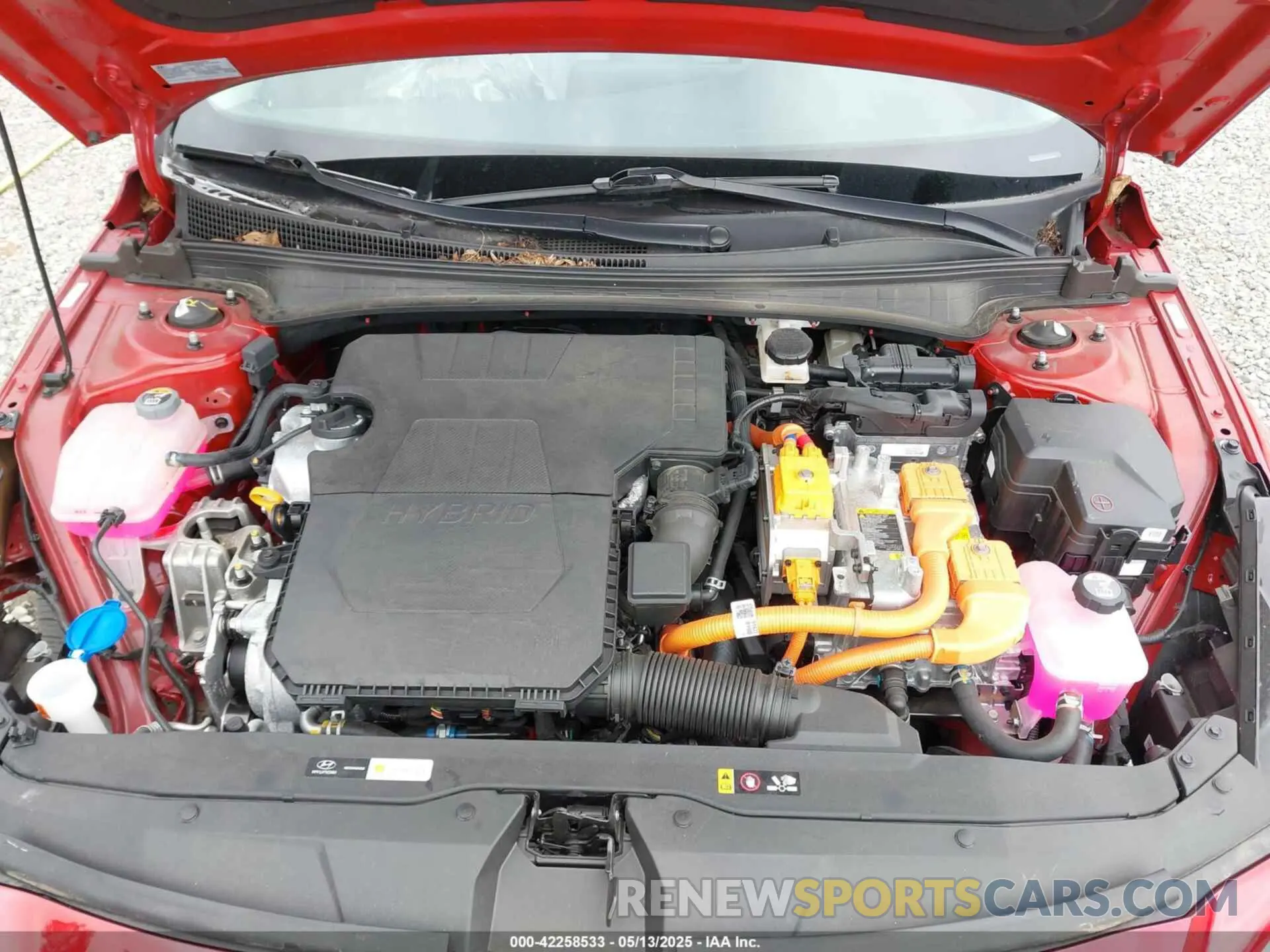 10 Photograph of a damaged car KMHLN4AJ2MU005191 HYUNDAI ELANTRA HYBRID 2021