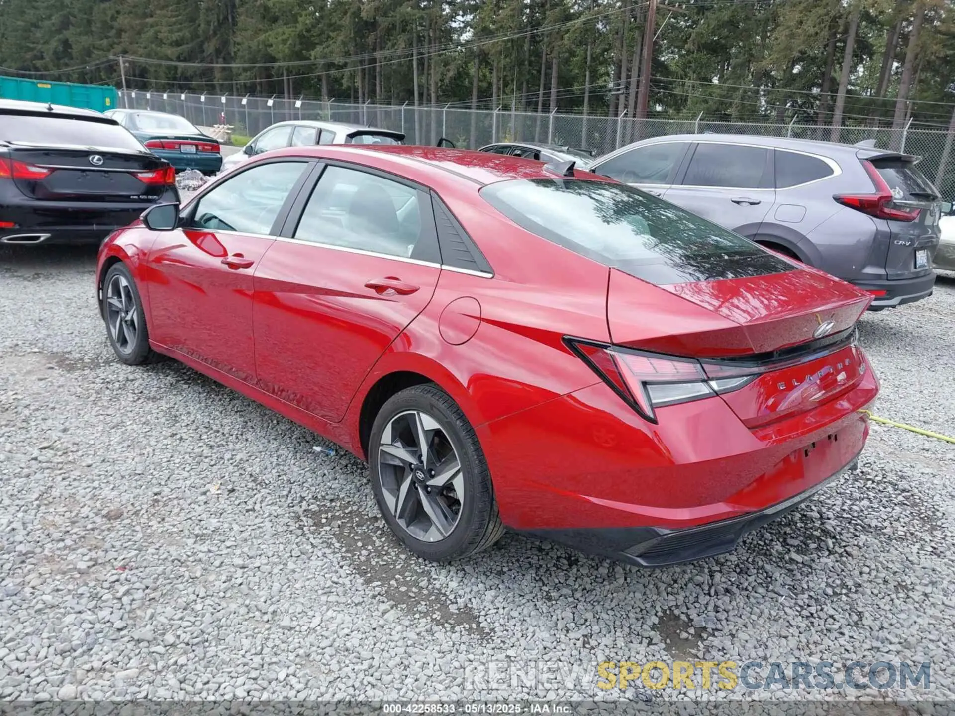 3 Photograph of a damaged car KMHLN4AJ2MU005191 HYUNDAI ELANTRA HYBRID 2021