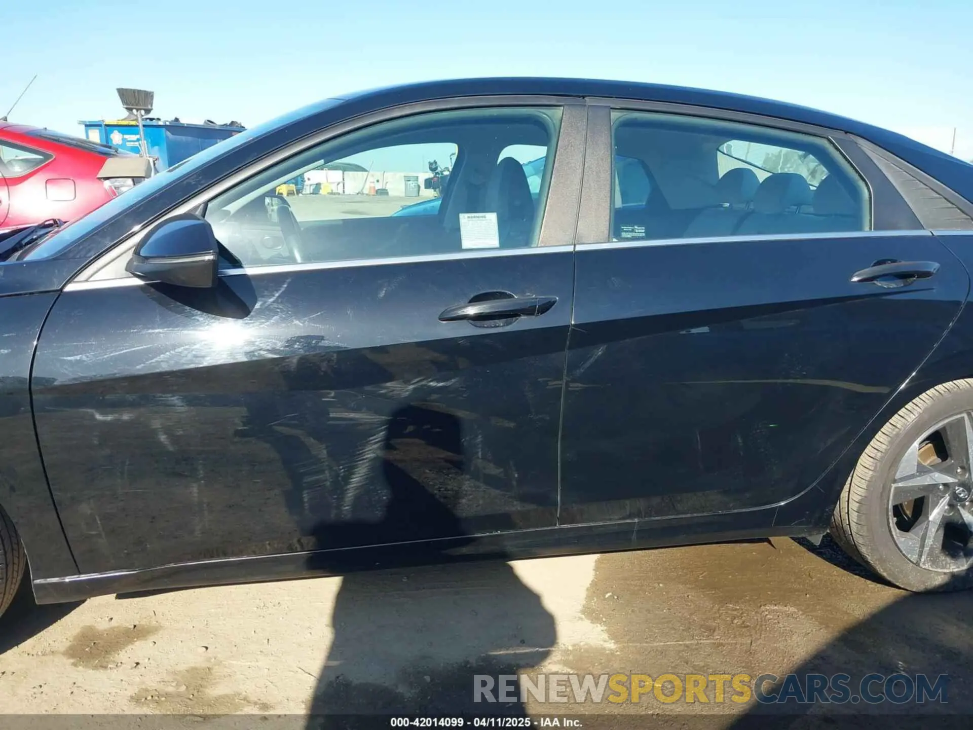 15 Photograph of a damaged car KMHLN4AJ4MU005340 HYUNDAI ELANTRA HYBRID 2021