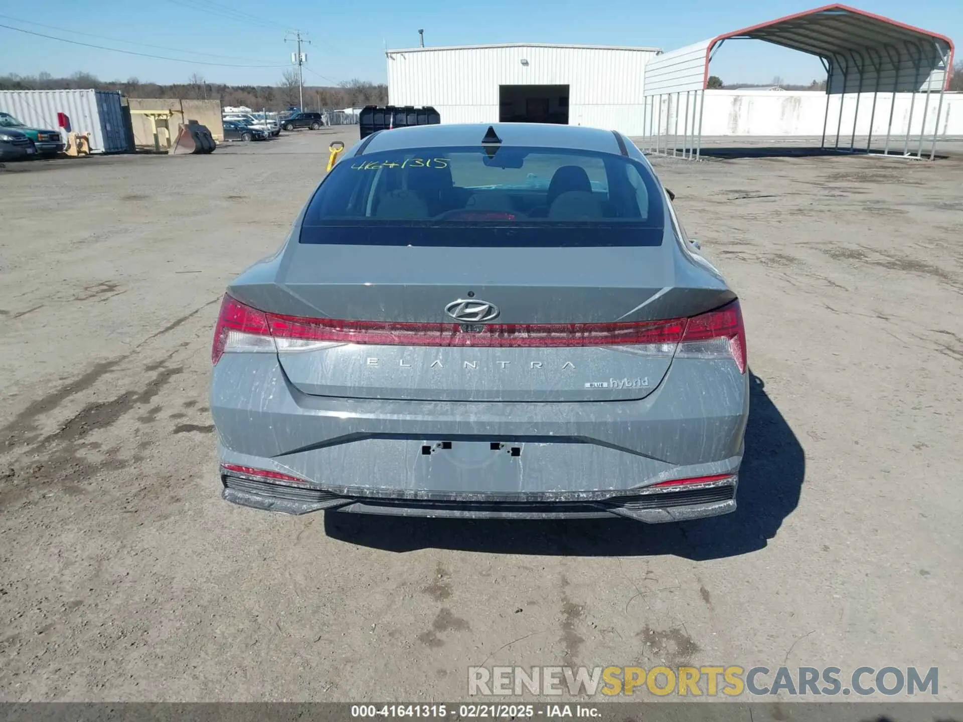 17 Photograph of a damaged car KMHLM4AJ1NU032127 HYUNDAI ELANTRA HYBRID 2022