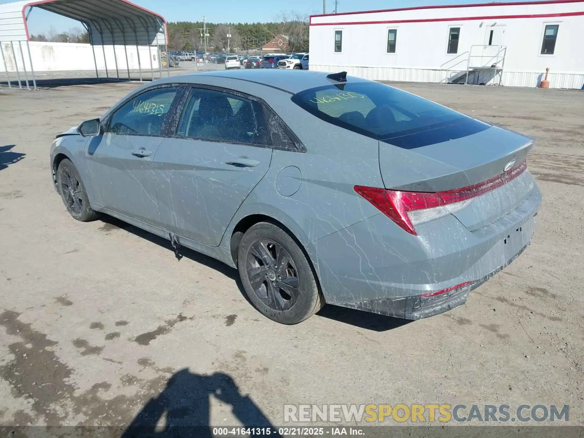 3 Photograph of a damaged car KMHLM4AJ1NU032127 HYUNDAI ELANTRA HYBRID 2022