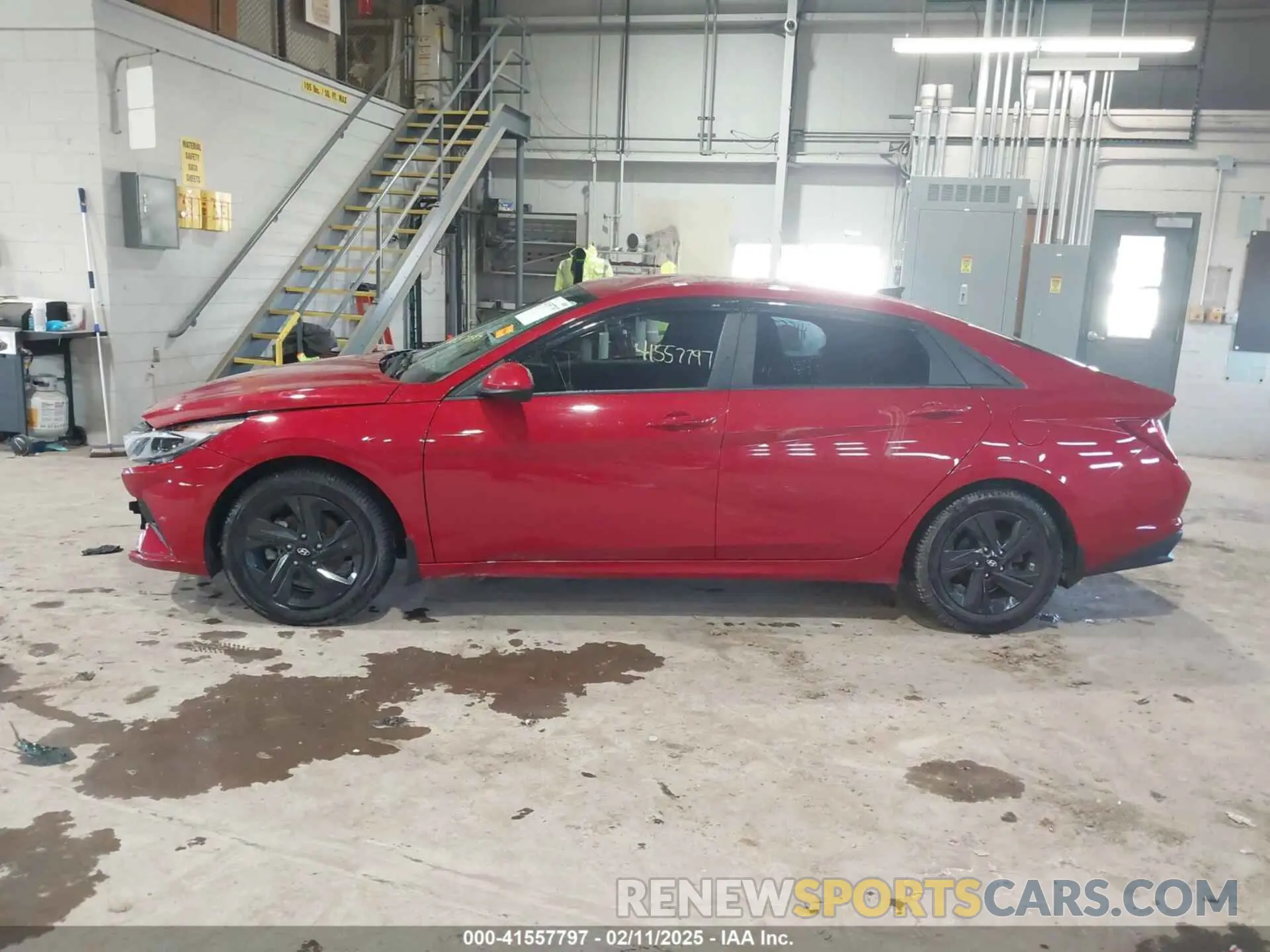 14 Photograph of a damaged car KMHLM4AJ7NU030804 HYUNDAI ELANTRA HYBRID 2022