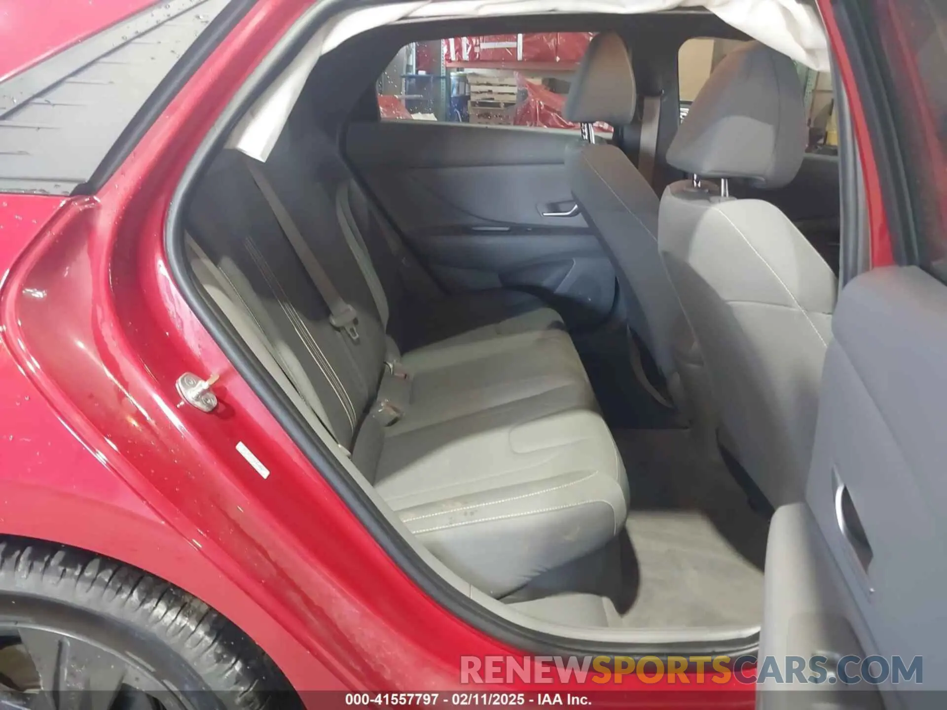 8 Photograph of a damaged car KMHLM4AJ7NU030804 HYUNDAI ELANTRA HYBRID 2022