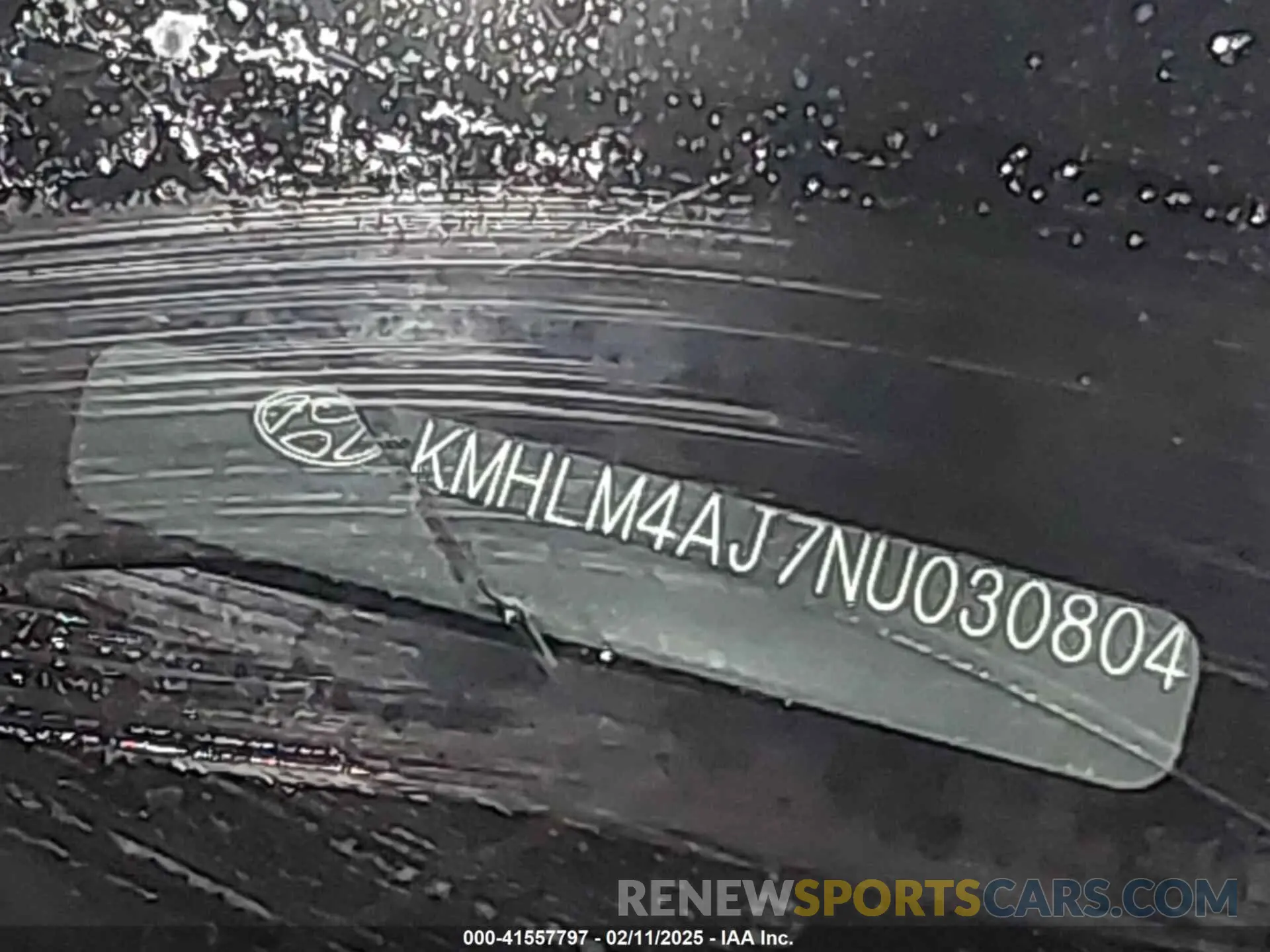 9 Photograph of a damaged car KMHLM4AJ7NU030804 HYUNDAI ELANTRA HYBRID 2022