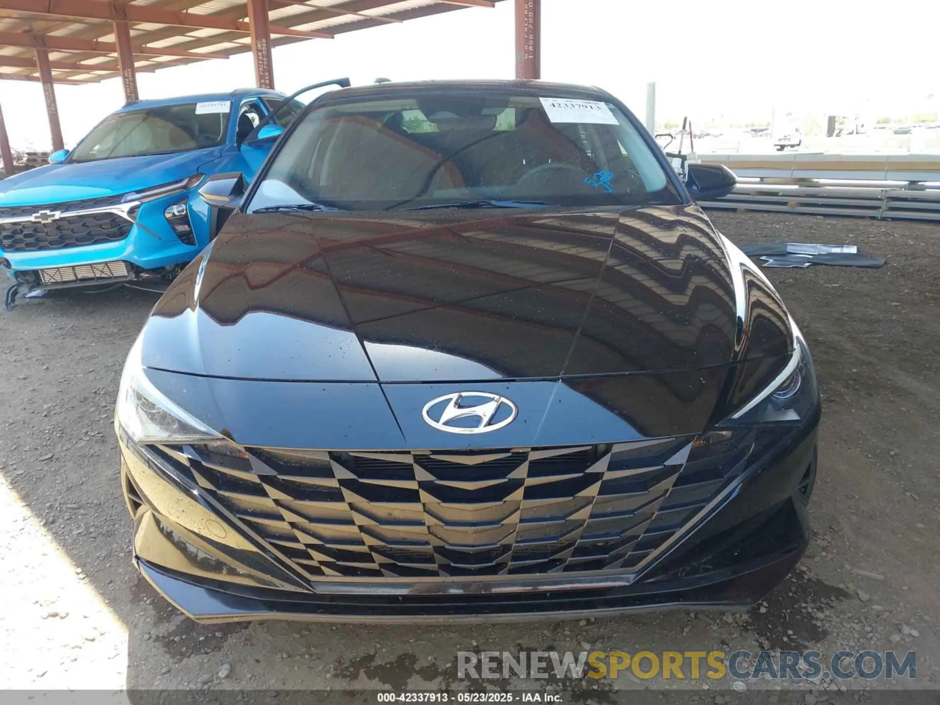 12 Photograph of a damaged car KMHLM4AJ8NU032349 HYUNDAI ELANTRA HYBRID 2022