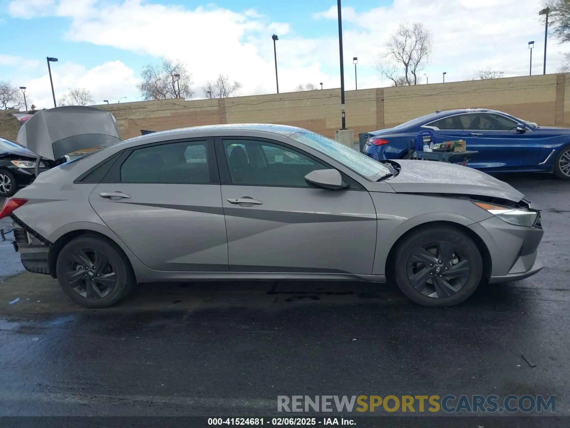 14 Photograph of a damaged car KMHLM4AJ9NU031372 HYUNDAI ELANTRA HYBRID 2022
