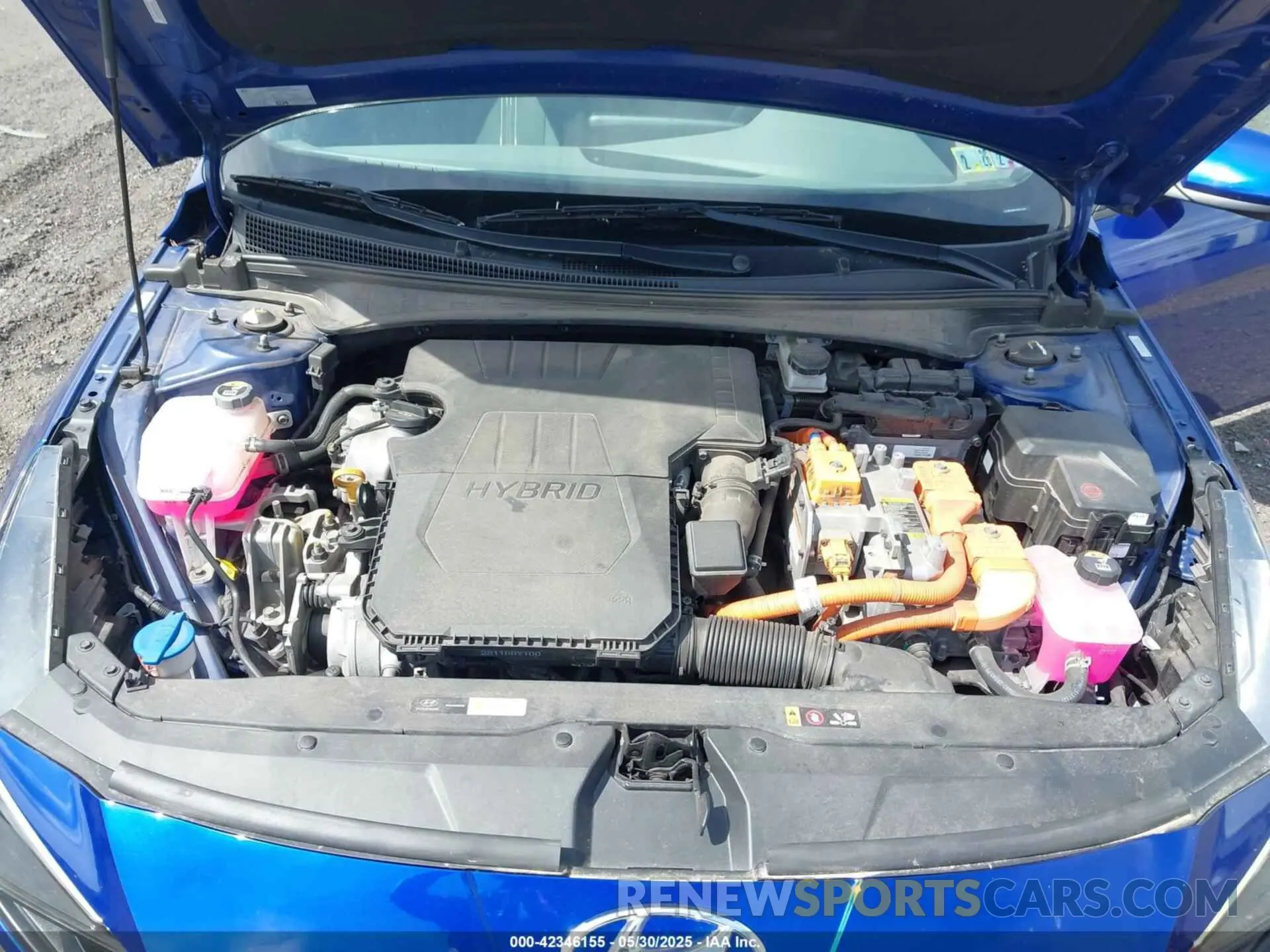 10 Photograph of a damaged car KMHLM4AJXNU021093 HYUNDAI ELANTRA HYBRID 2022