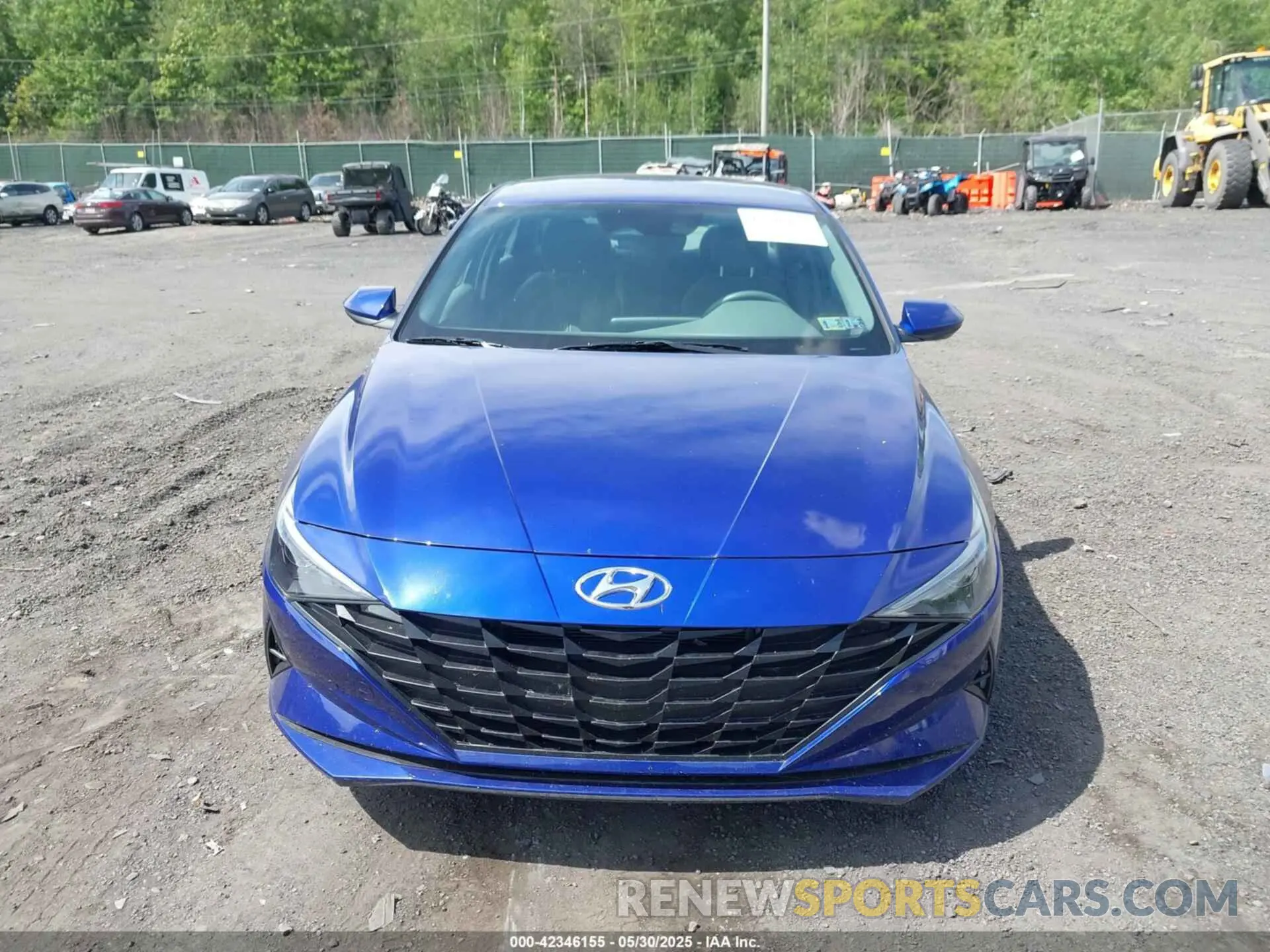 12 Photograph of a damaged car KMHLM4AJXNU021093 HYUNDAI ELANTRA HYBRID 2022
