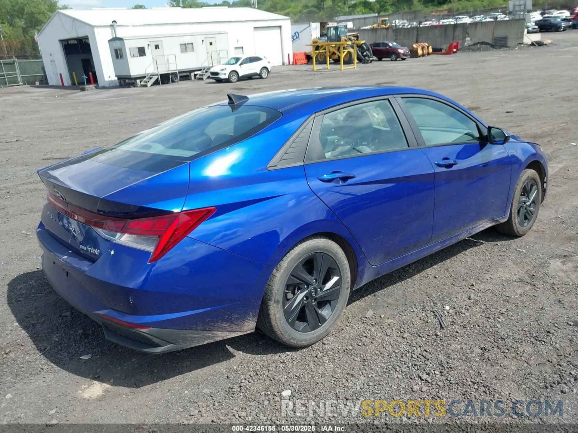 4 Photograph of a damaged car KMHLM4AJXNU021093 HYUNDAI ELANTRA HYBRID 2022