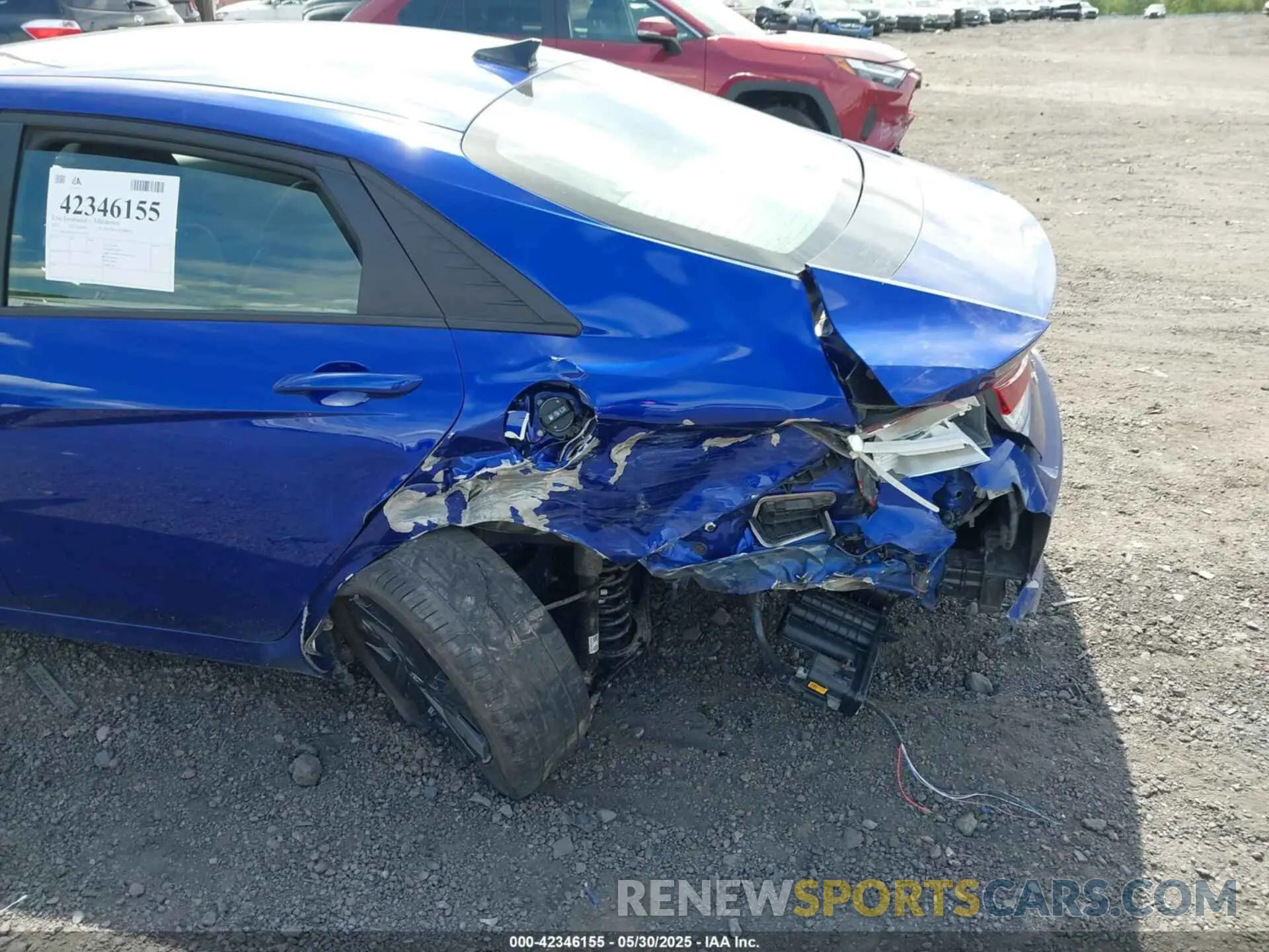 6 Photograph of a damaged car KMHLM4AJXNU021093 HYUNDAI ELANTRA HYBRID 2022
