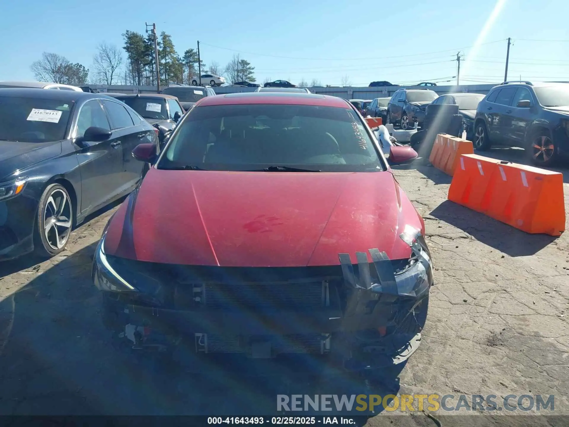 12 Photograph of a damaged car KMHLN4AJ2NU024213 HYUNDAI ELANTRA HYBRID 2022