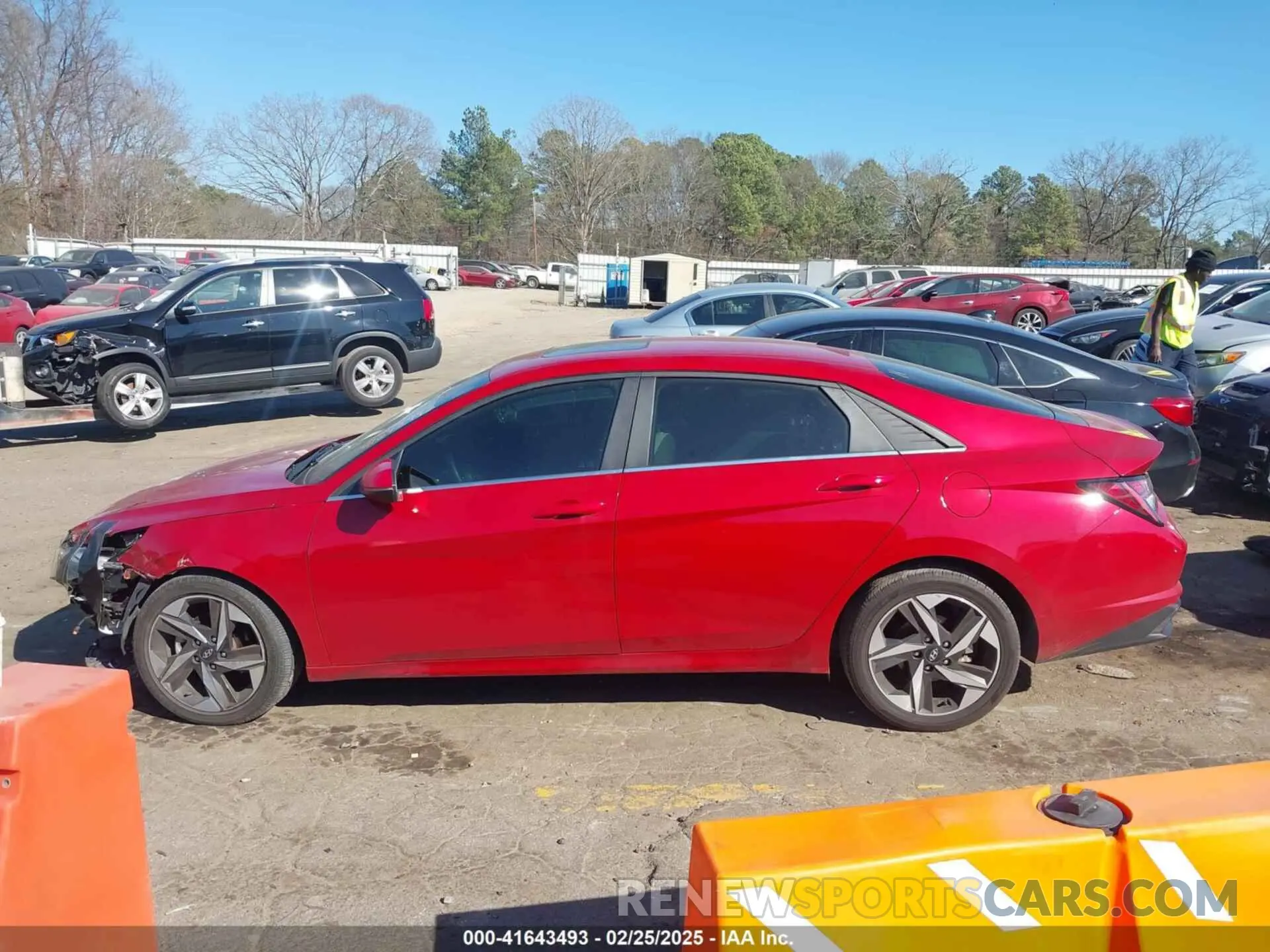 14 Photograph of a damaged car KMHLN4AJ2NU024213 HYUNDAI ELANTRA HYBRID 2022