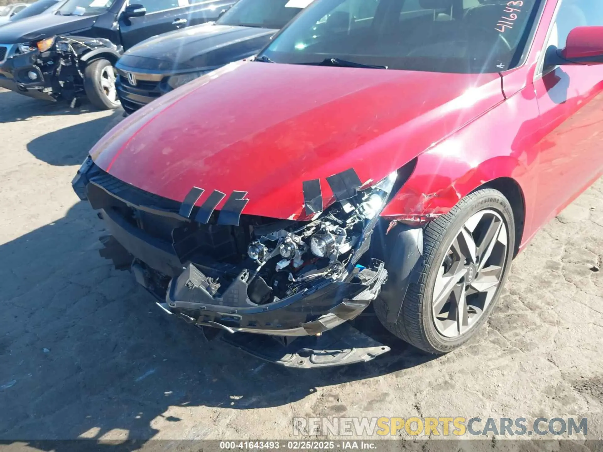 6 Photograph of a damaged car KMHLN4AJ2NU024213 HYUNDAI ELANTRA HYBRID 2022