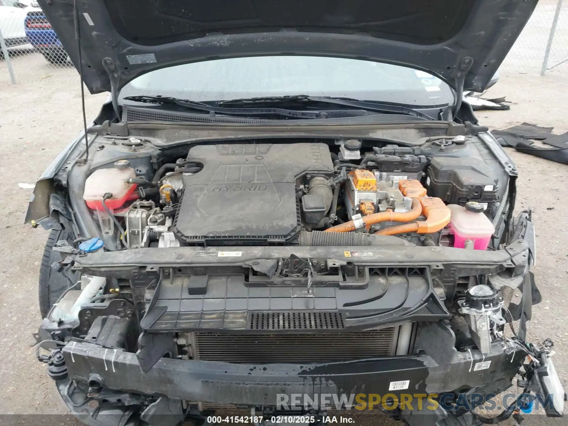 10 Photograph of a damaged car KMHLN4AJ6NU026126 HYUNDAI ELANTRA HYBRID 2022