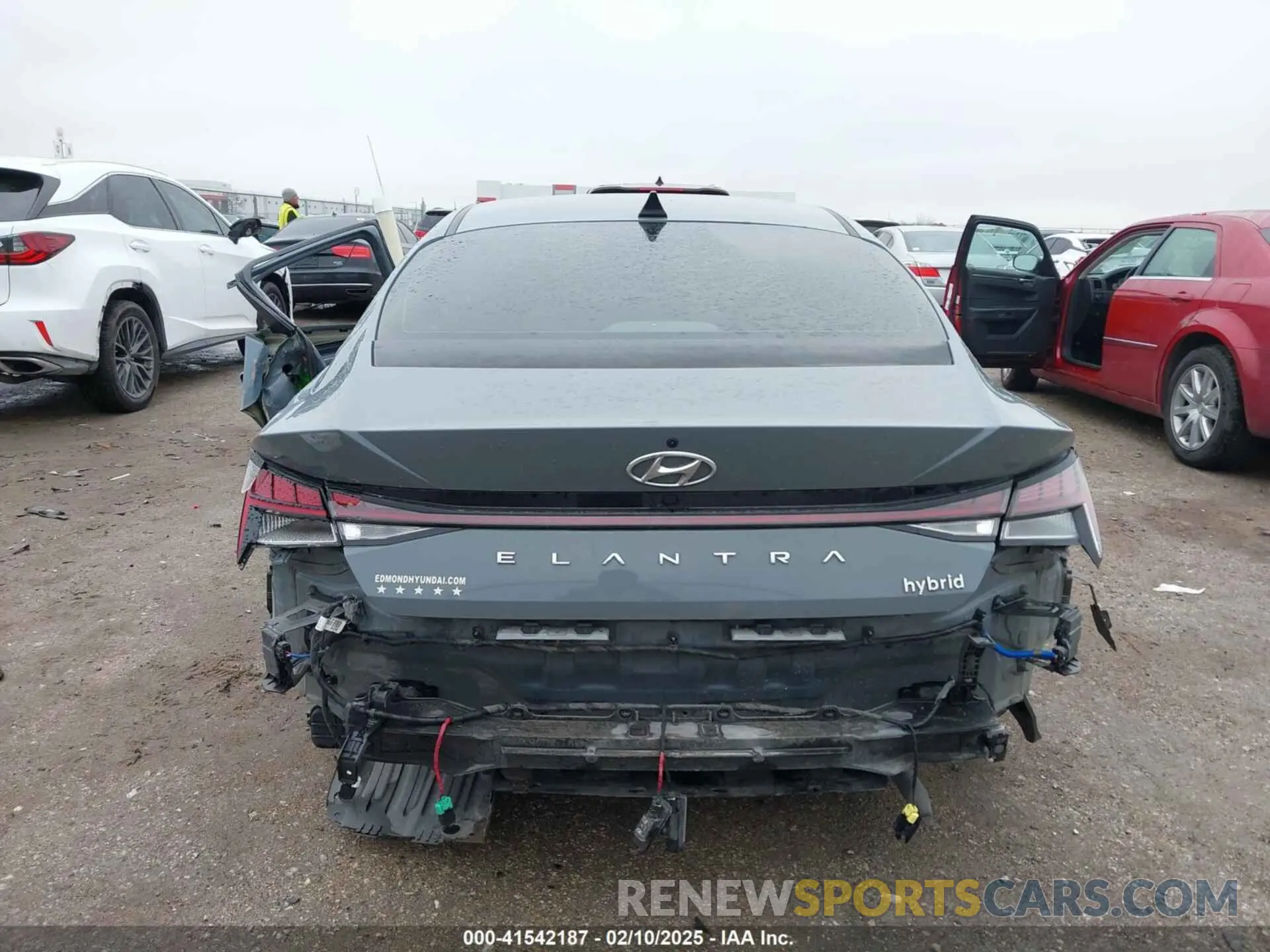 17 Photograph of a damaged car KMHLN4AJ6NU026126 HYUNDAI ELANTRA HYBRID 2022