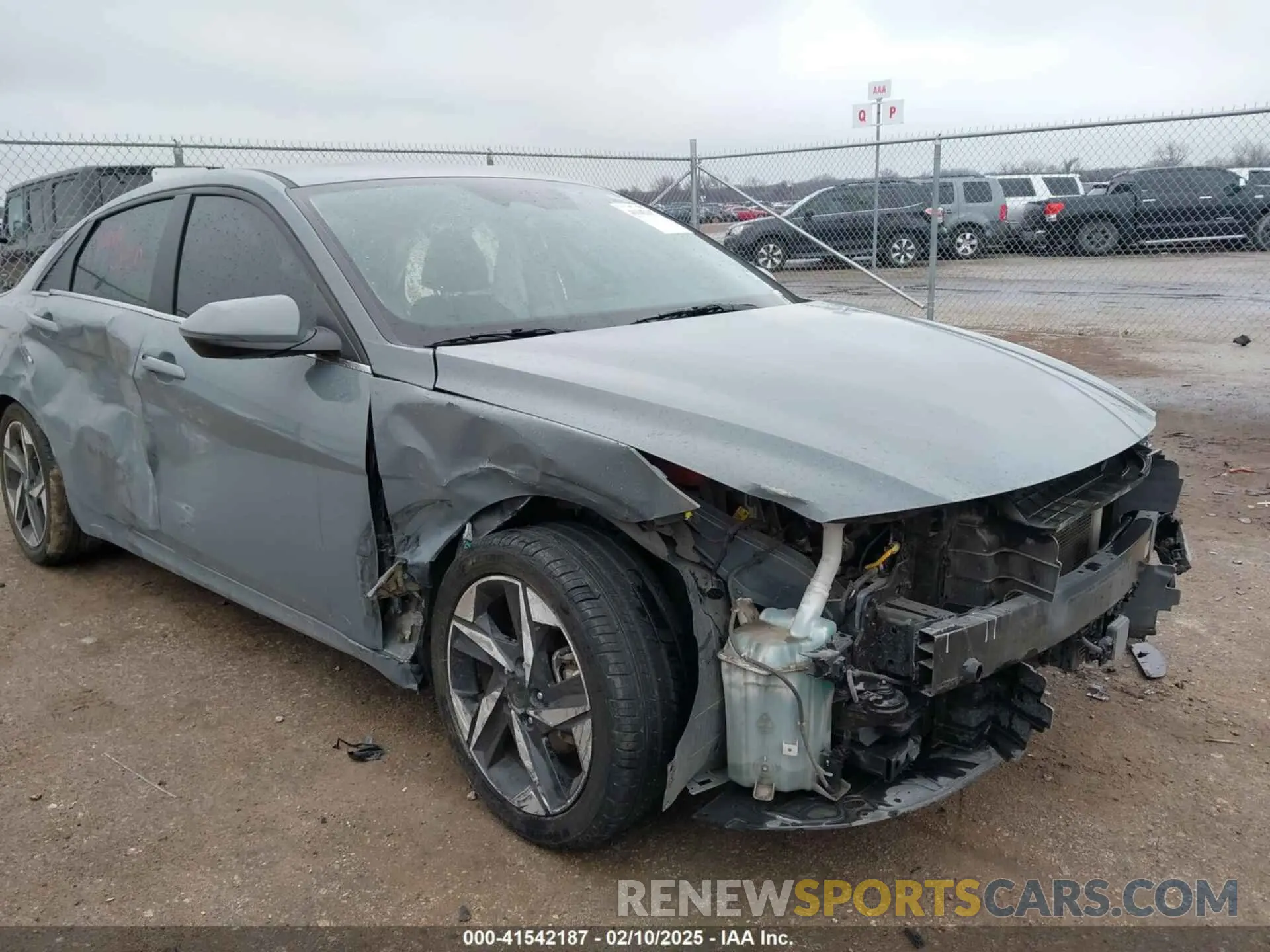 6 Photograph of a damaged car KMHLN4AJ6NU026126 HYUNDAI ELANTRA HYBRID 2022