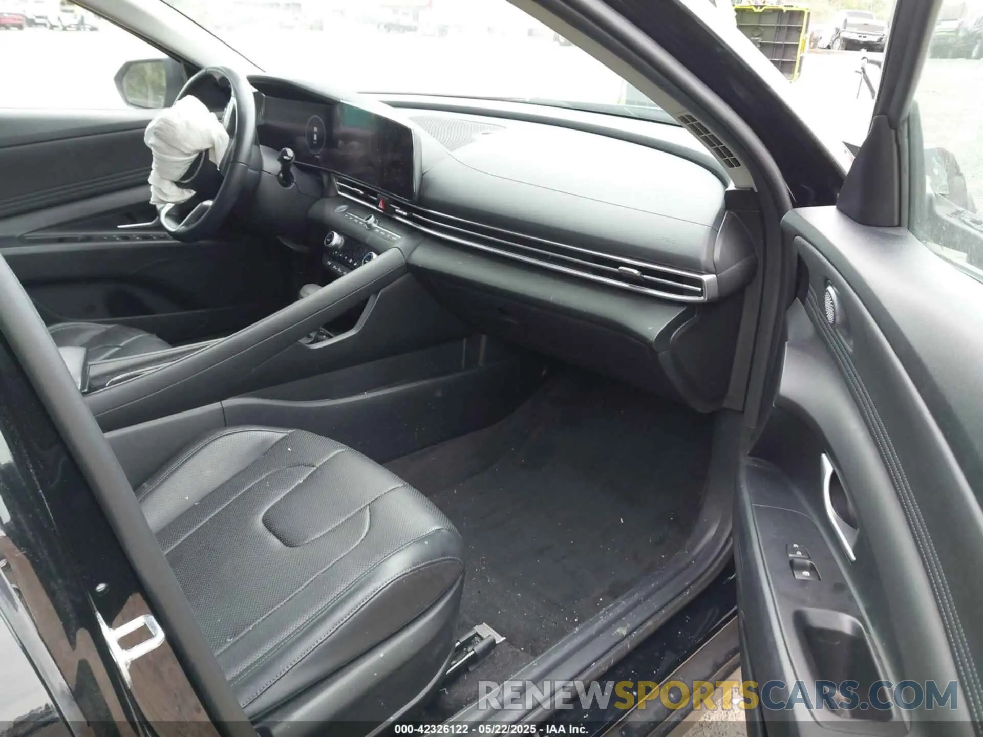 5 Photograph of a damaged car KMHLN4AJ7NU030654 HYUNDAI ELANTRA HYBRID 2022