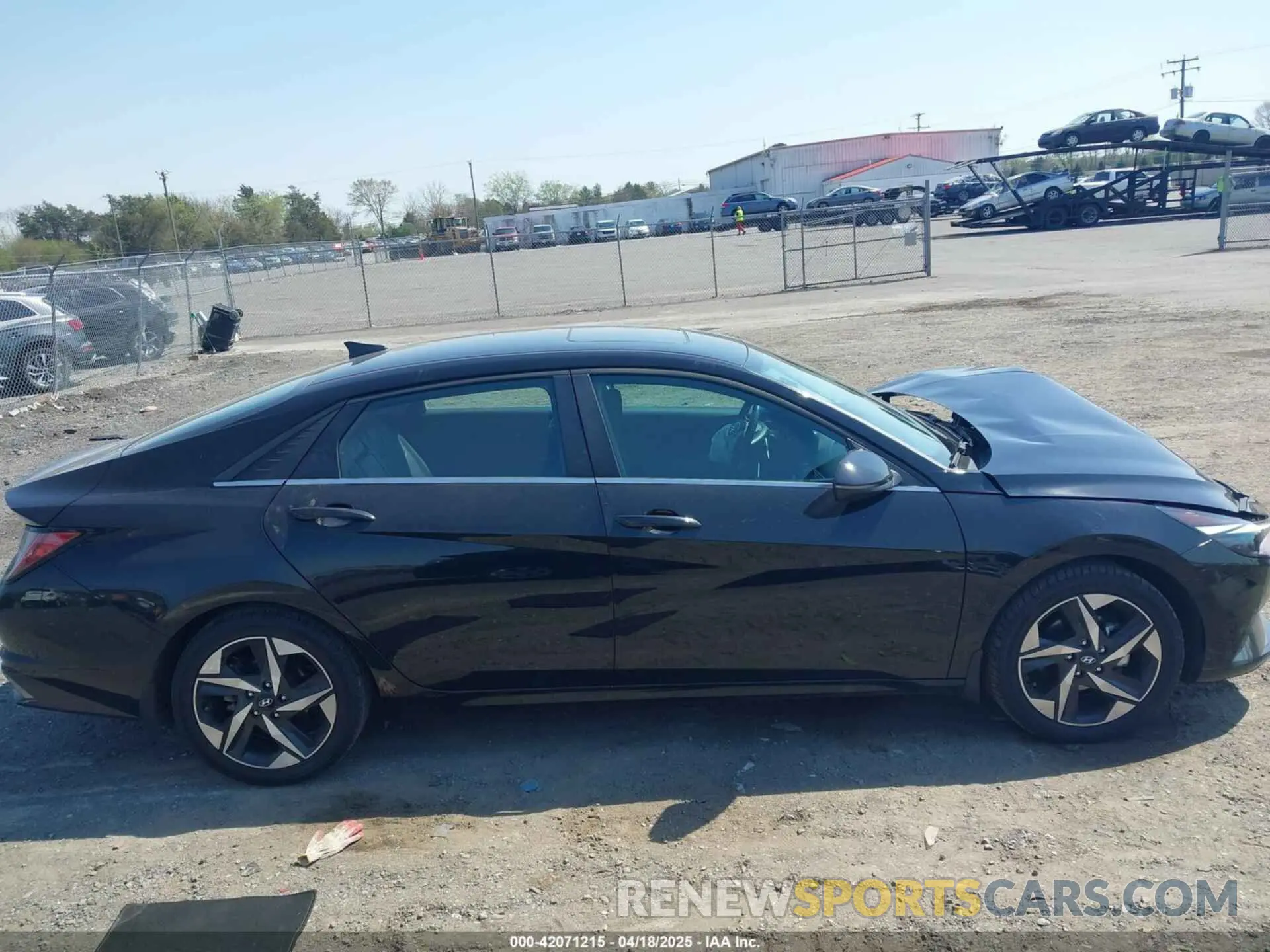 13 Photograph of a damaged car KMHLN4AJ8NU014611 HYUNDAI ELANTRA HYBRID 2022