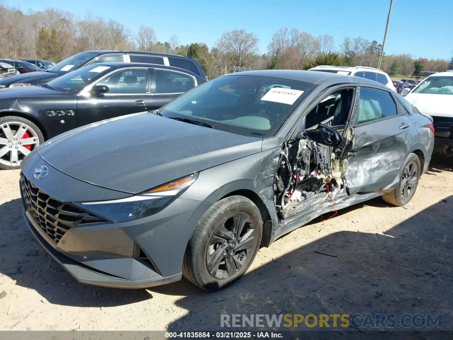 14 Photograph of a damaged car KMHLM4AJ0PU071388 HYUNDAI ELANTRA HYBRID 2023