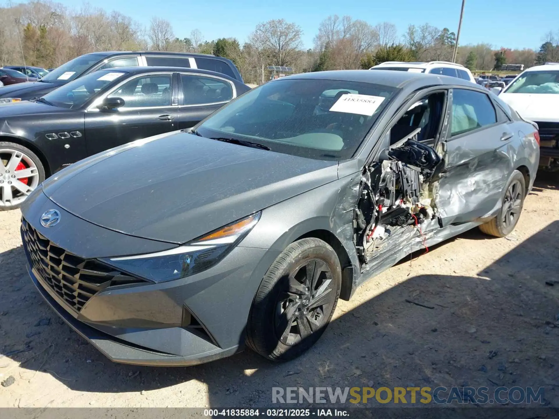 2 Photograph of a damaged car KMHLM4AJ0PU071388 HYUNDAI ELANTRA HYBRID 2023