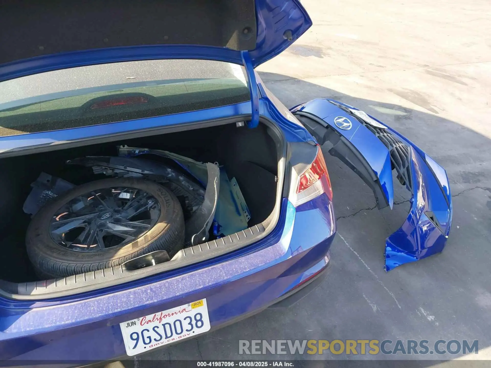 12 Photograph of a damaged car KMHLM4AJ1PU073473 HYUNDAI ELANTRA HYBRID 2023