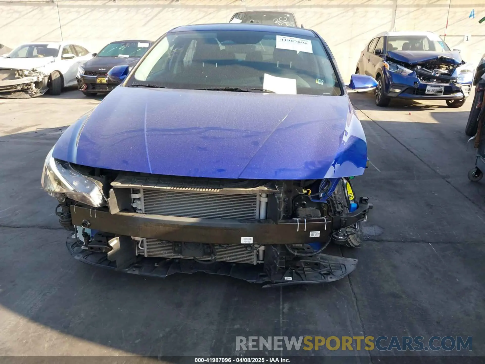 13 Photograph of a damaged car KMHLM4AJ1PU073473 HYUNDAI ELANTRA HYBRID 2023