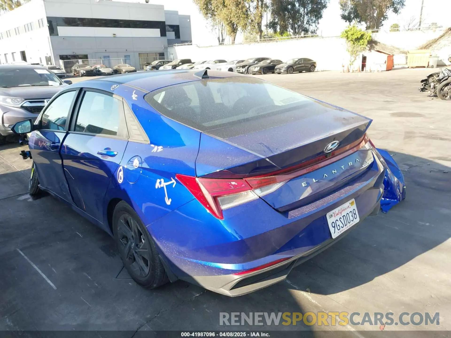 3 Photograph of a damaged car KMHLM4AJ1PU073473 HYUNDAI ELANTRA HYBRID 2023