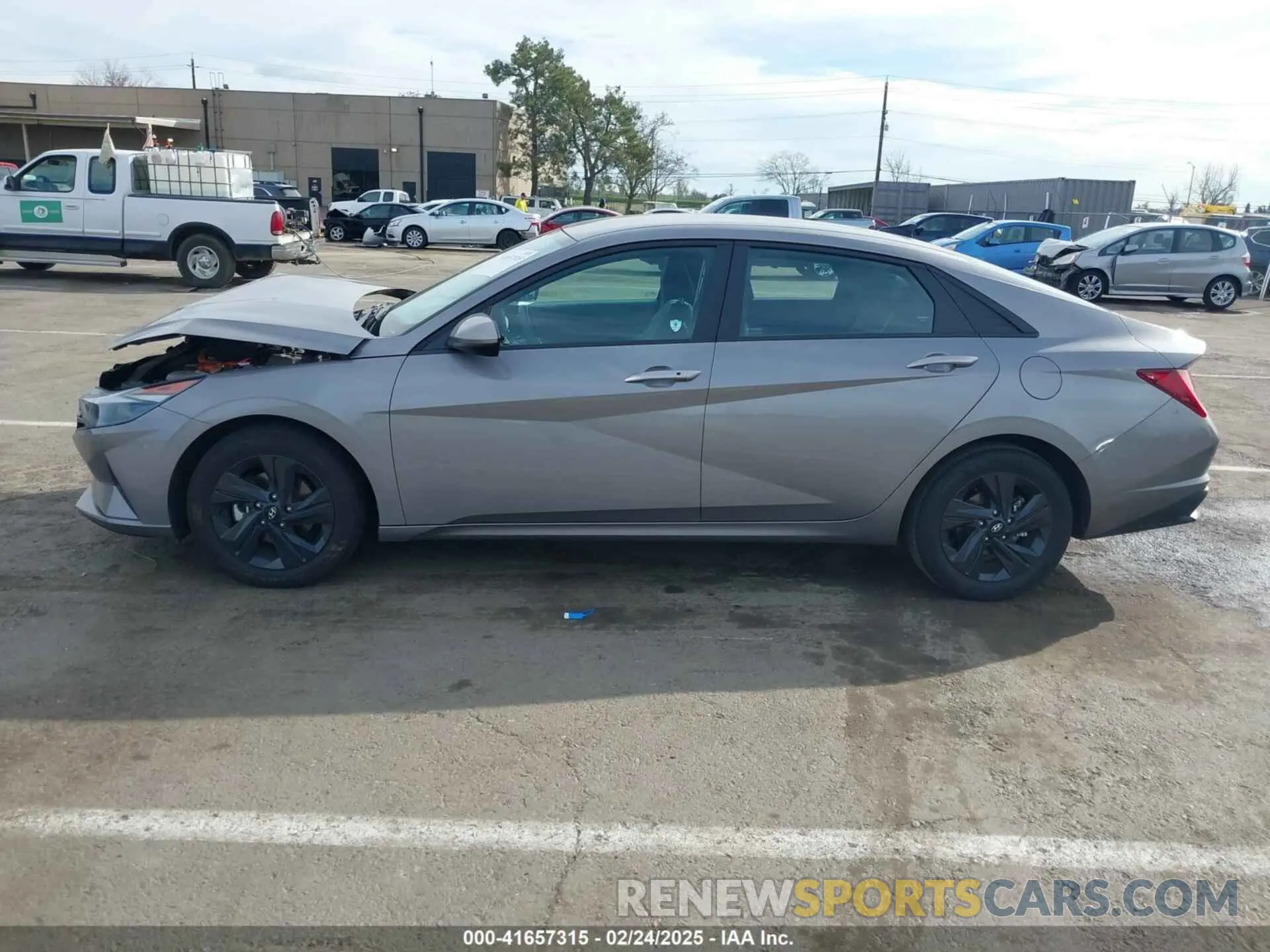 14 Photograph of a damaged car KMHLM4AJ1PU080245 HYUNDAI ELANTRA HYBRID 2023