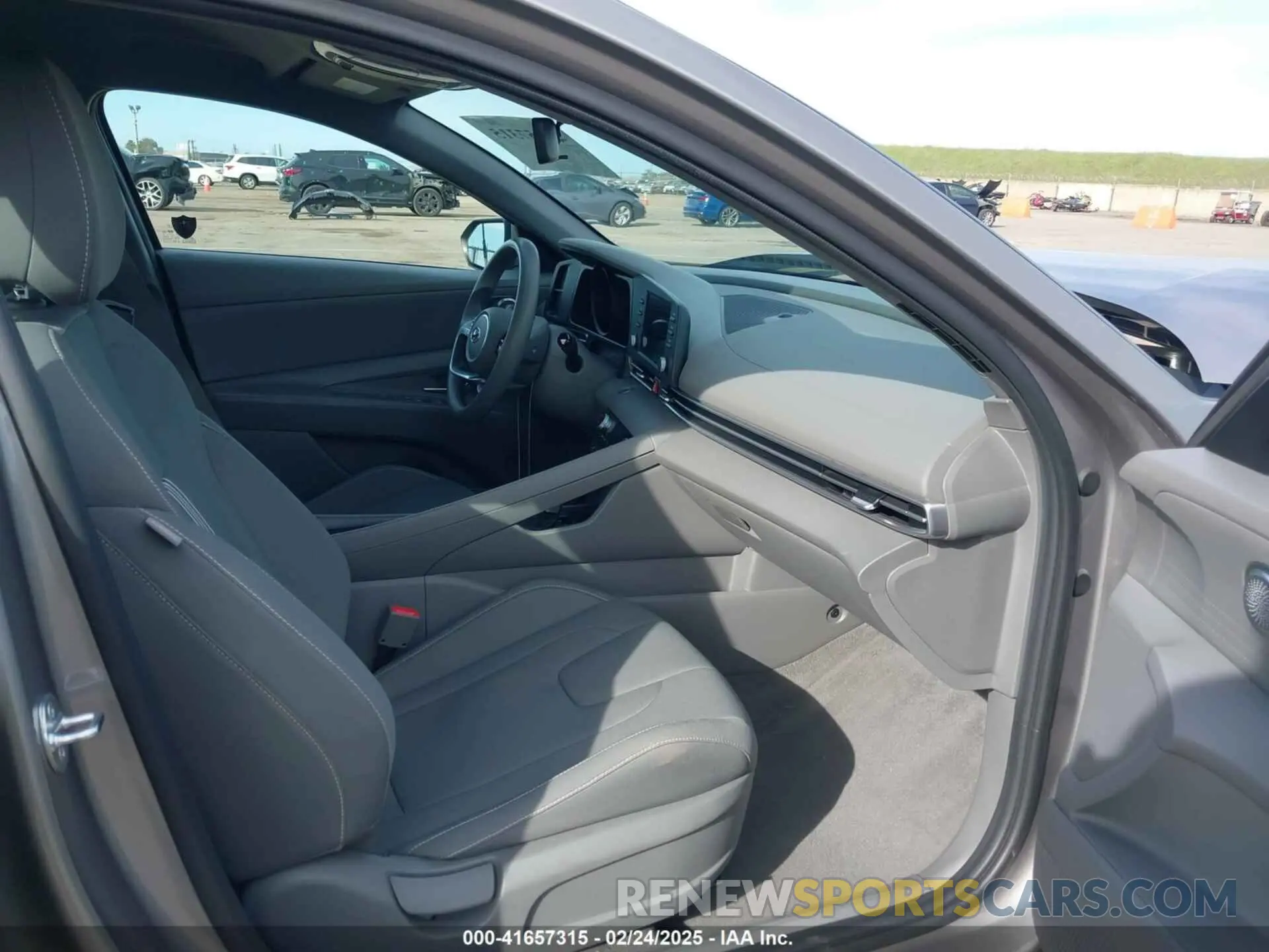 5 Photograph of a damaged car KMHLM4AJ1PU080245 HYUNDAI ELANTRA HYBRID 2023