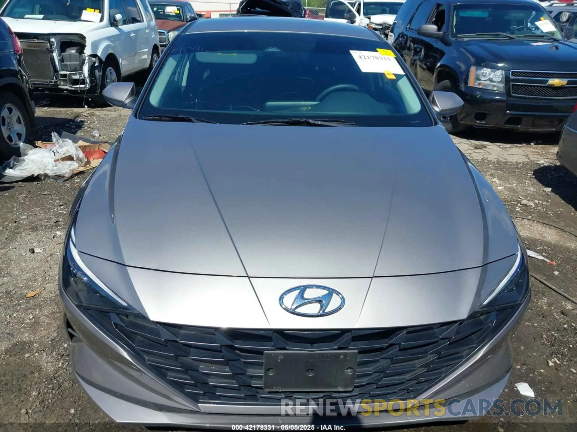 12 Photograph of a damaged car KMHLM4AJ1PU081654 HYUNDAI ELANTRA HYBRID 2023