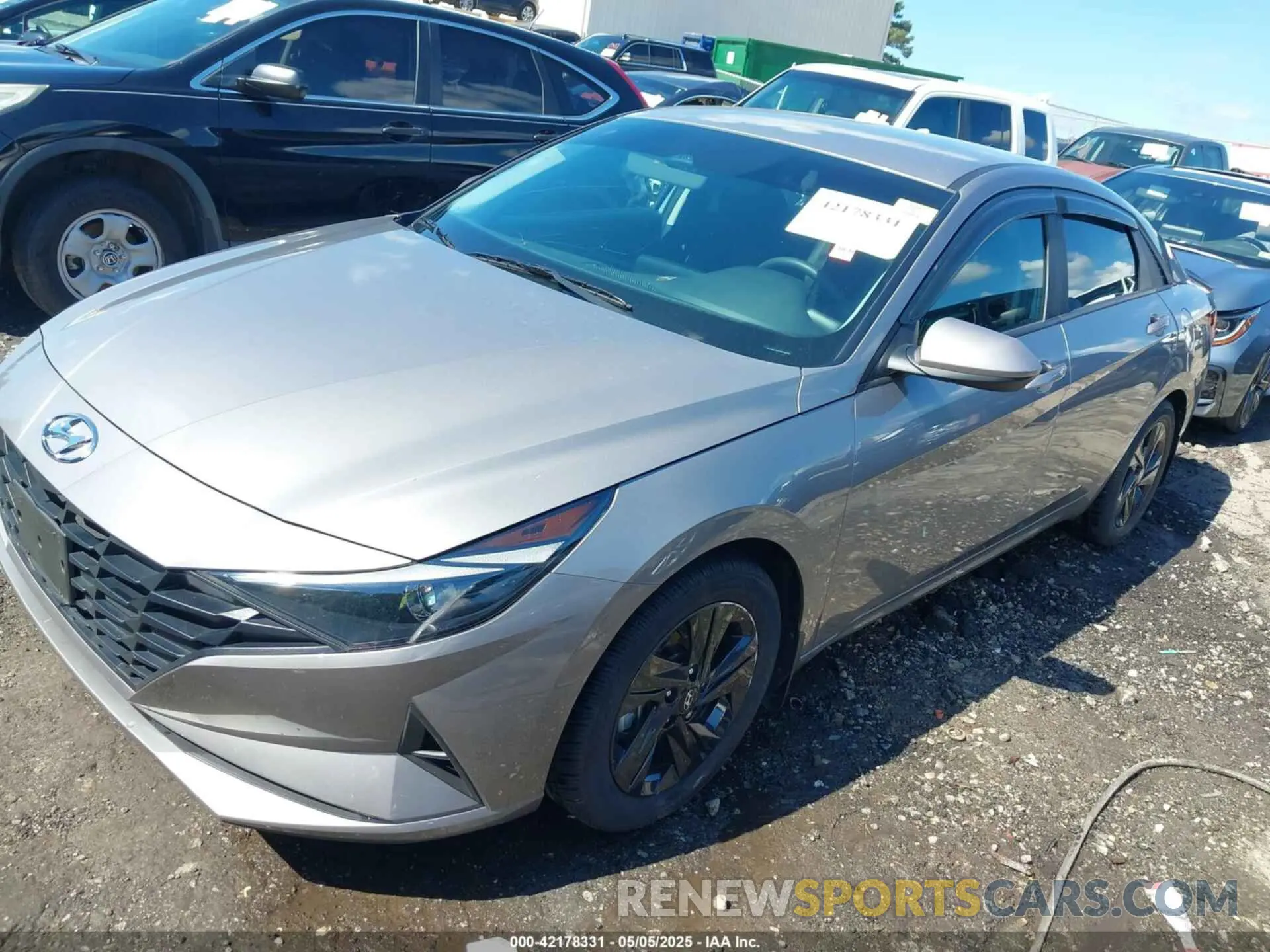 2 Photograph of a damaged car KMHLM4AJ1PU081654 HYUNDAI ELANTRA HYBRID 2023