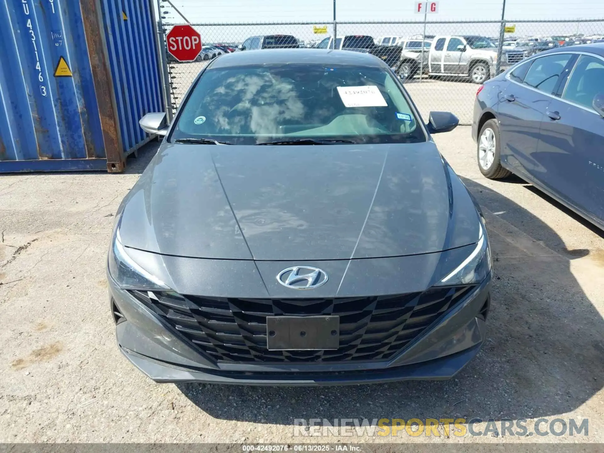 12 Photograph of a damaged car KMHLM4AJ1PU086272 HYUNDAI ELANTRA HYBRID 2023