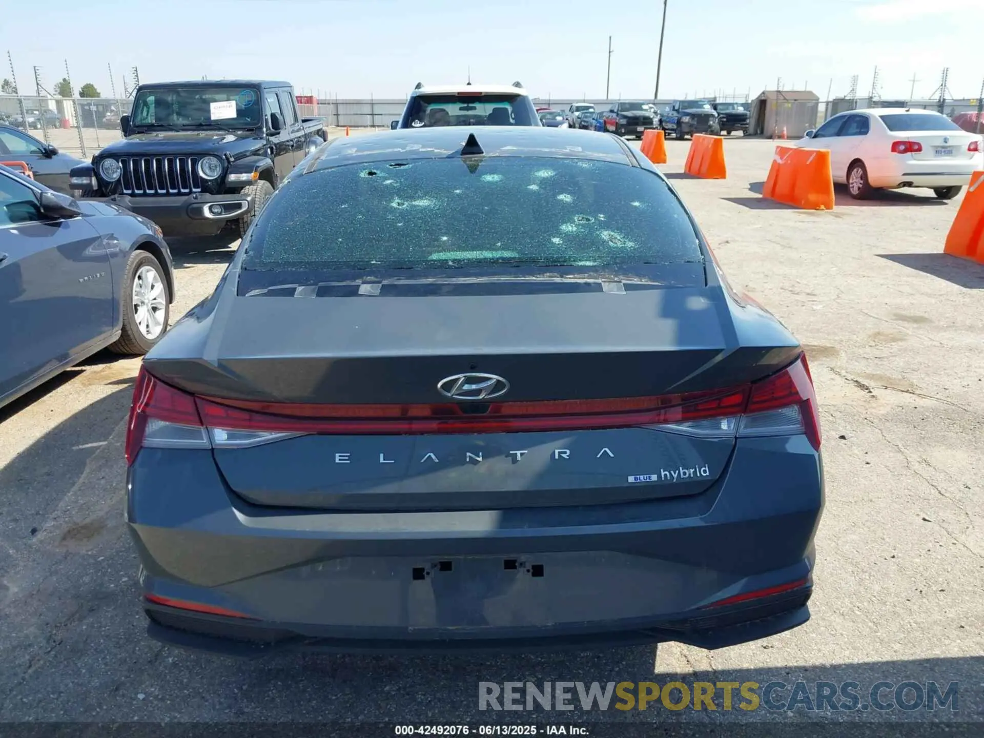 16 Photograph of a damaged car KMHLM4AJ1PU086272 HYUNDAI ELANTRA HYBRID 2023