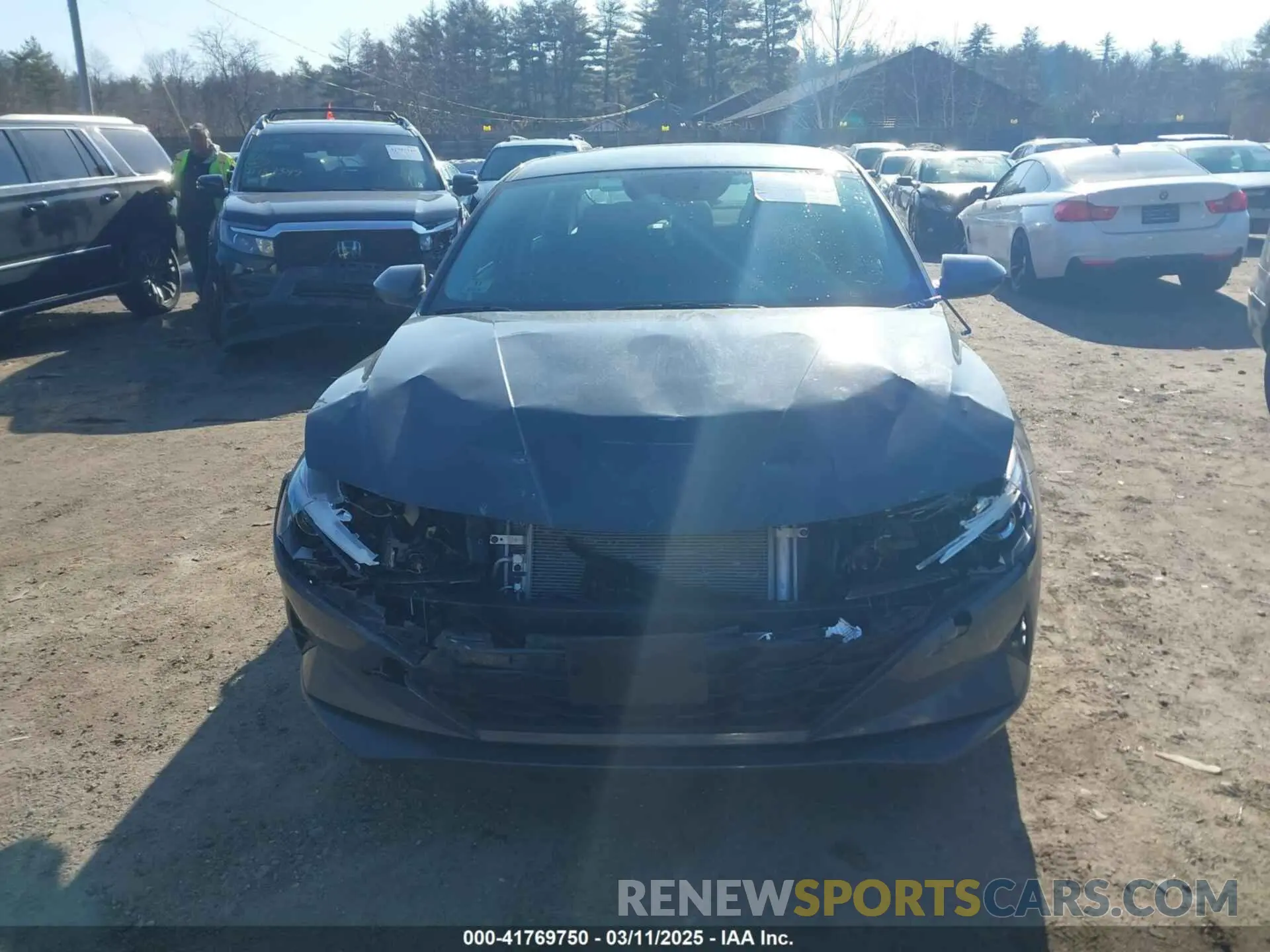 13 Photograph of a damaged car KMHLM4AJ1PU086918 HYUNDAI ELANTRA HYBRID 2023