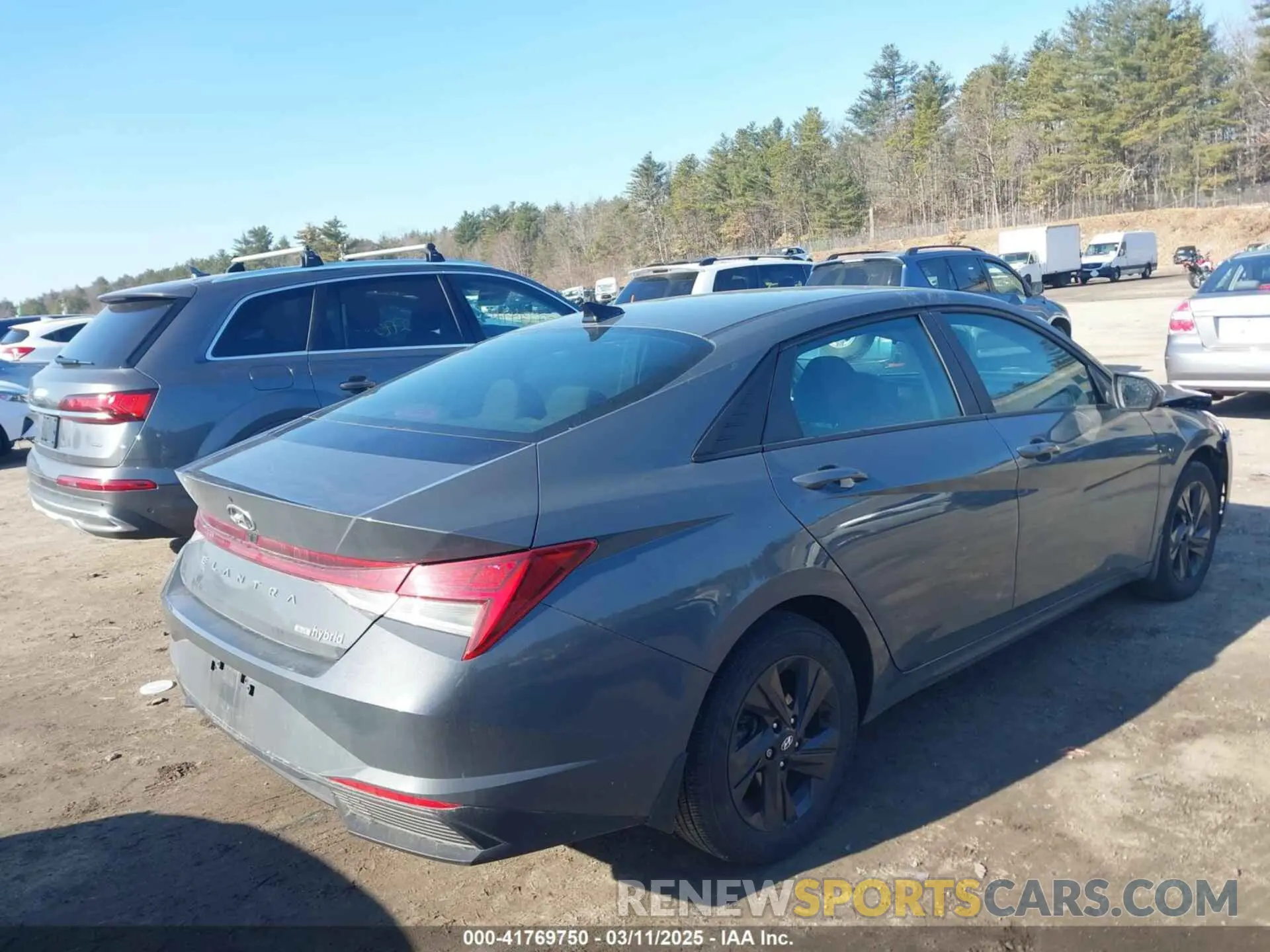 4 Photograph of a damaged car KMHLM4AJ1PU086918 HYUNDAI ELANTRA HYBRID 2023