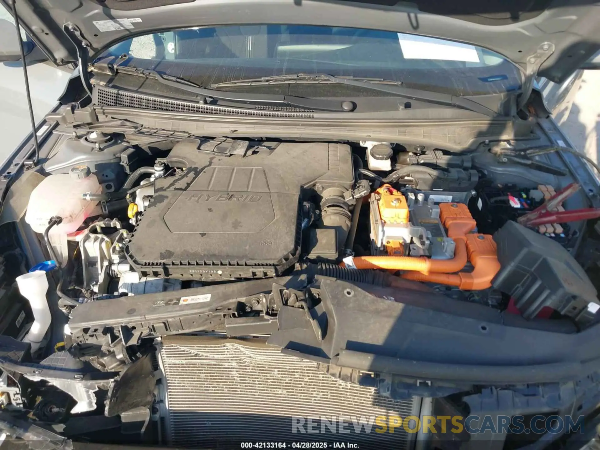 10 Photograph of a damaged car KMHLM4AJ2PU040417 HYUNDAI ELANTRA HYBRID 2023