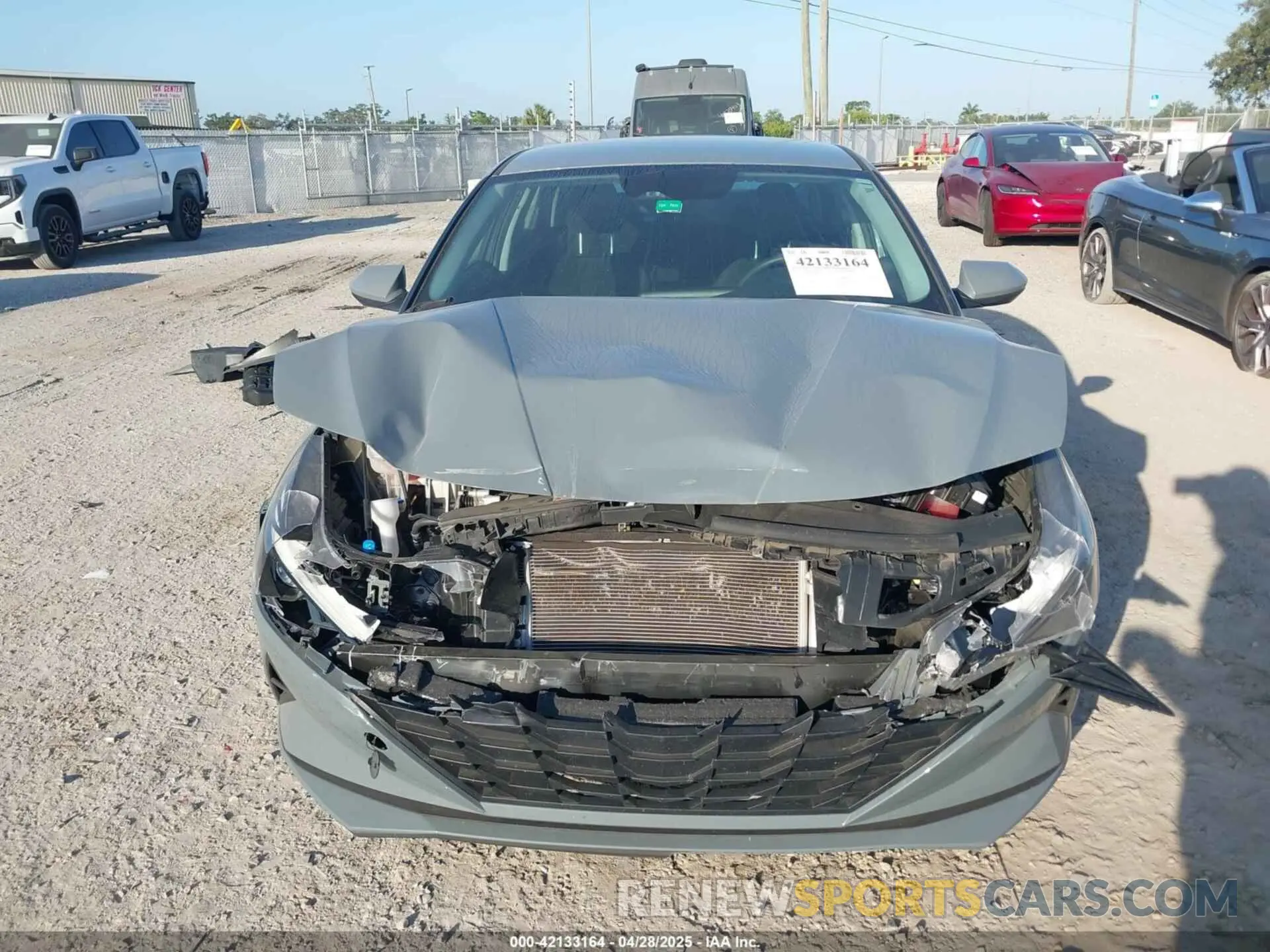 12 Photograph of a damaged car KMHLM4AJ2PU040417 HYUNDAI ELANTRA HYBRID 2023